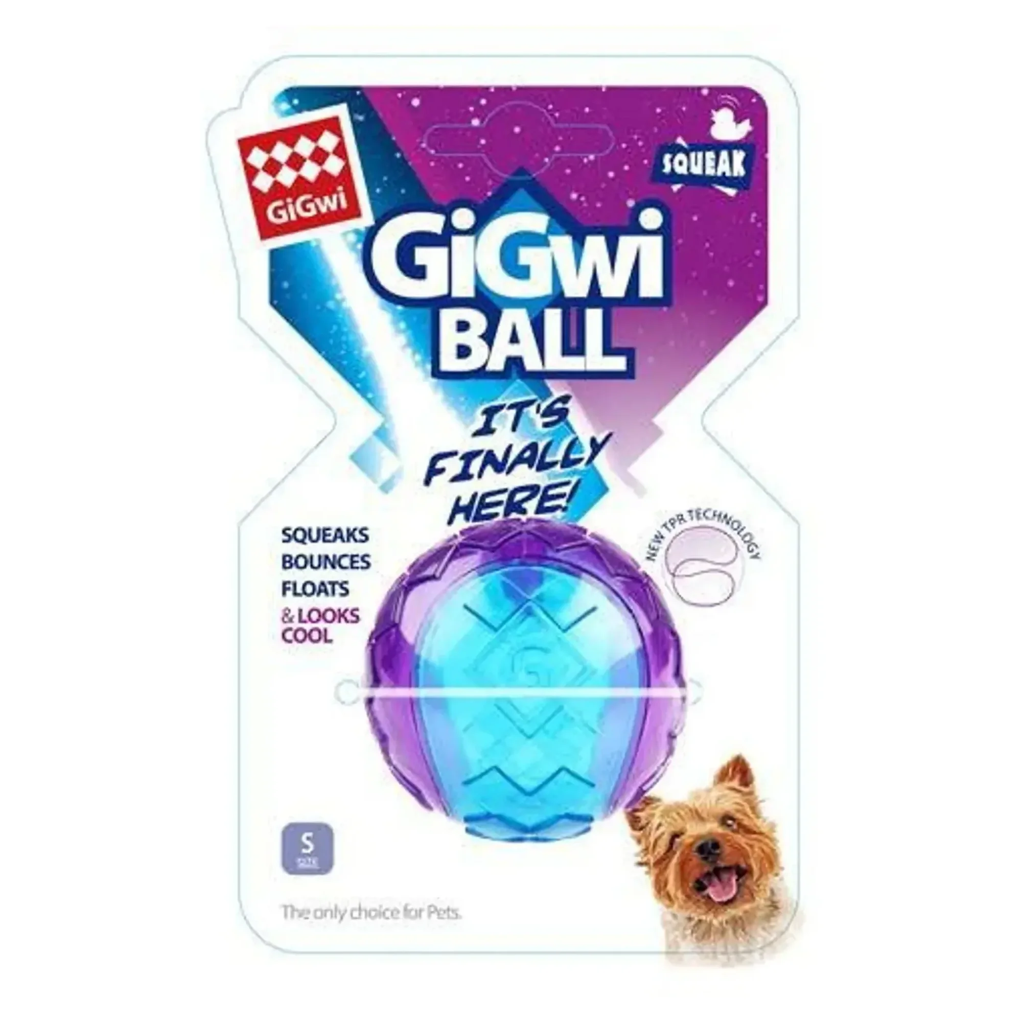 Gigwi Ball Mavi-Mor Sert Top 5 CM