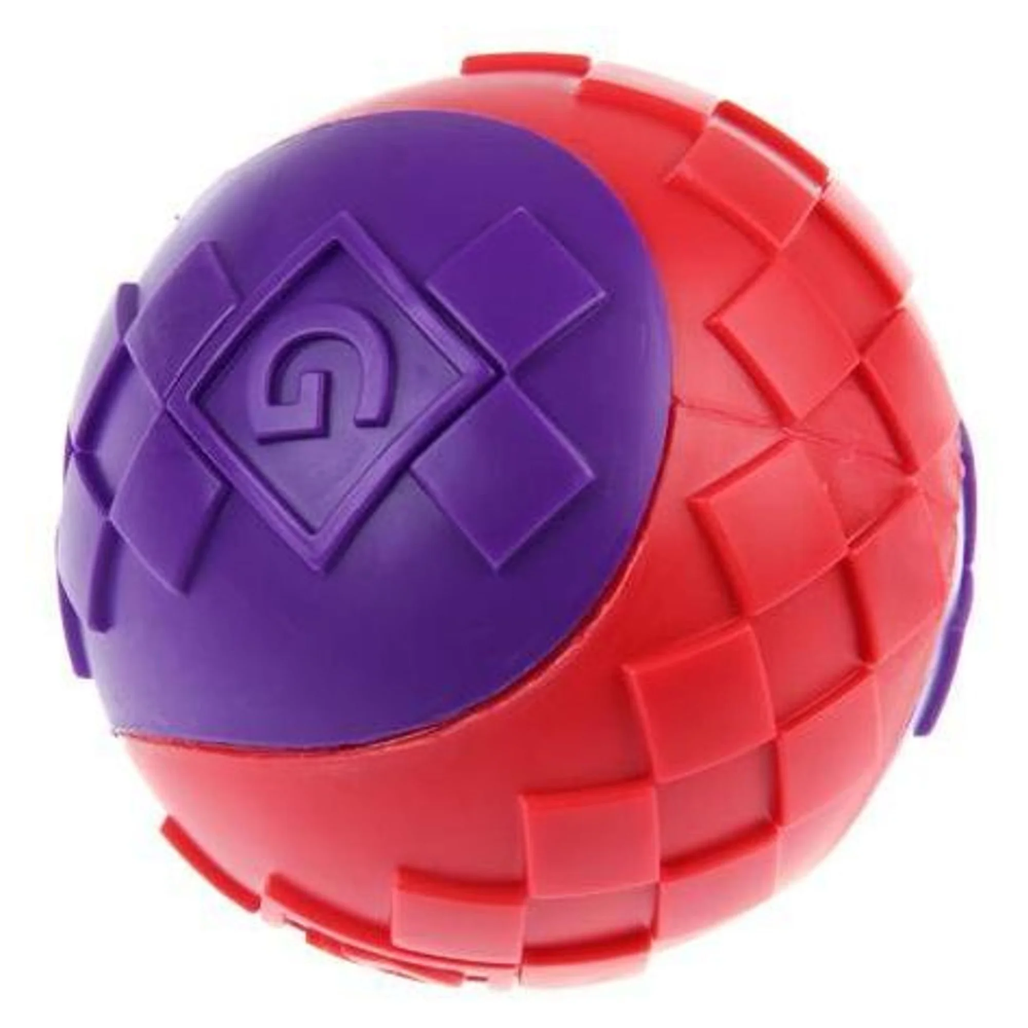 Gigwi Gigwi Ball Kırmızı Mor Sert Köpek Oyuncağı 6 CM — Toplar — Görsel 4