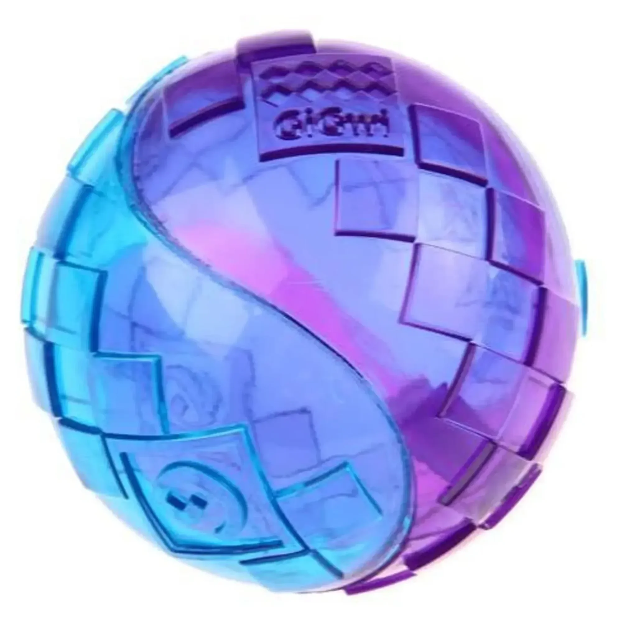 Gigwi Ball Sert Şeffaf Renkli Köpek Oyuncağı 6 CM — Toplar — Görsel 4