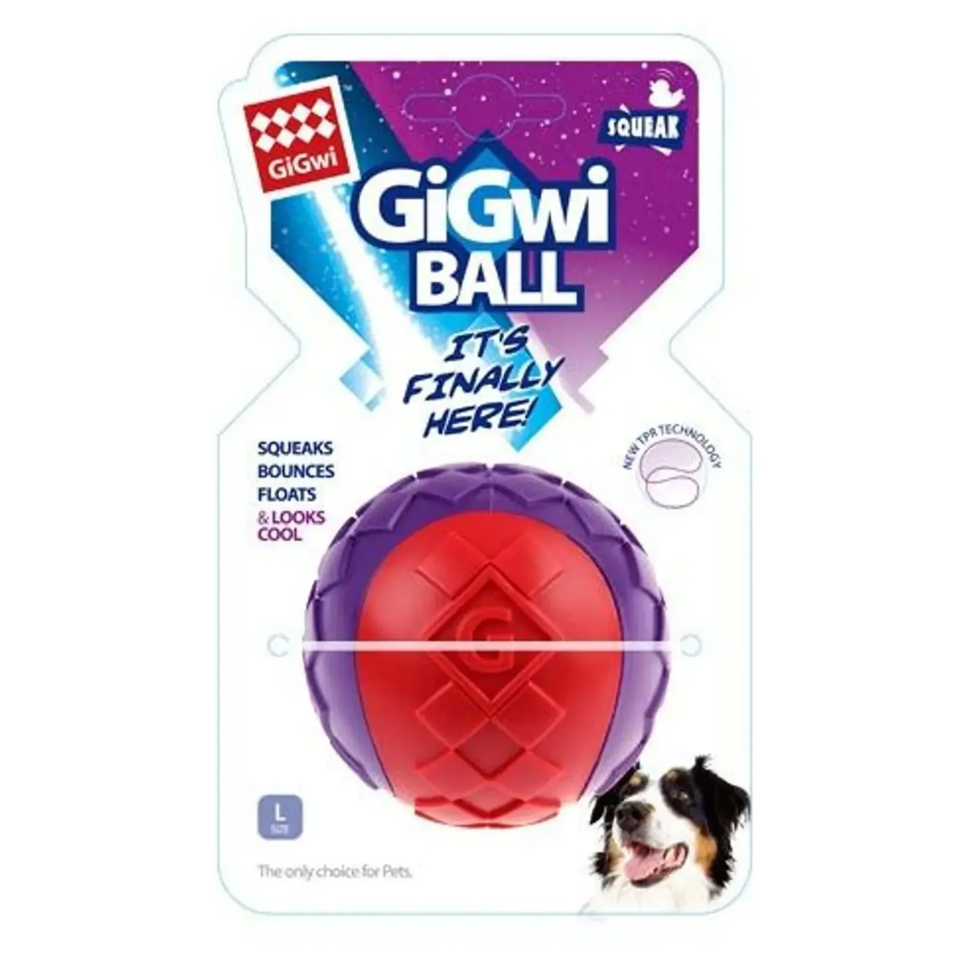Gigwi Ball Sert Köpek Oyuncak Topu 7 CM