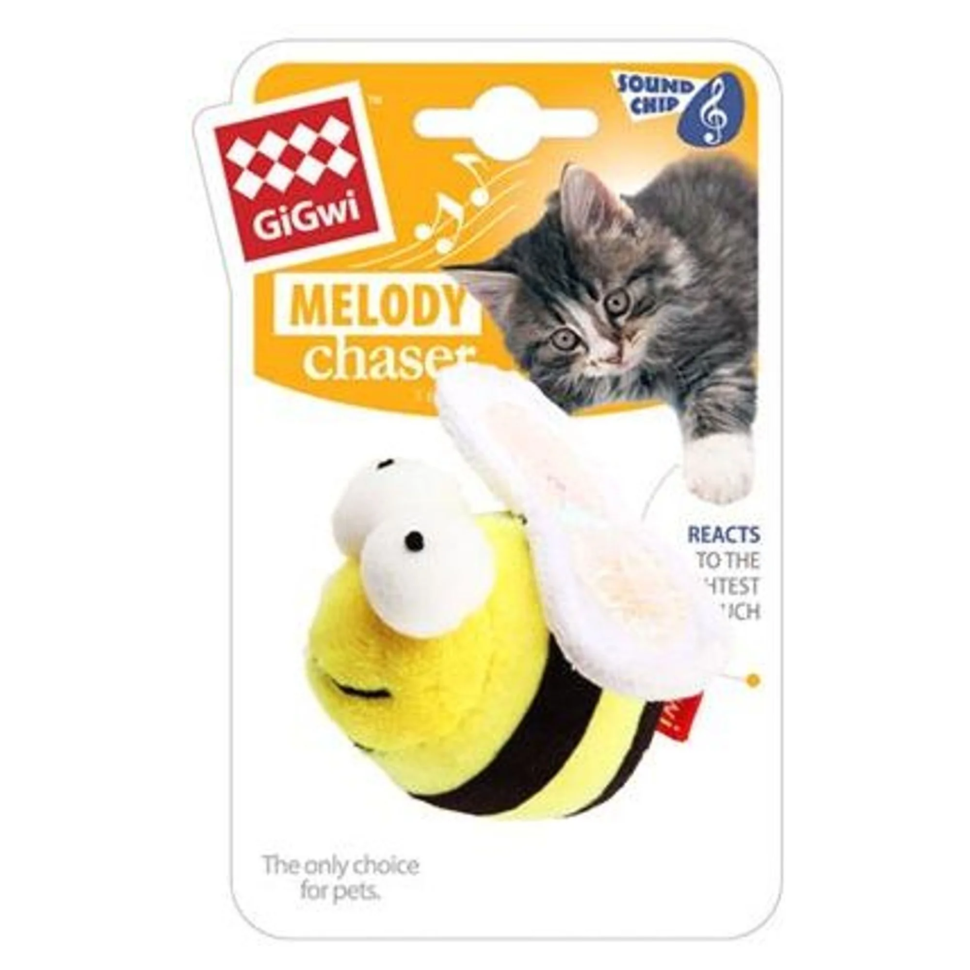 Gigwi Gigwi Melody Chaser Arı Ses Kontrollü Kedi Peluş Oyuncak
