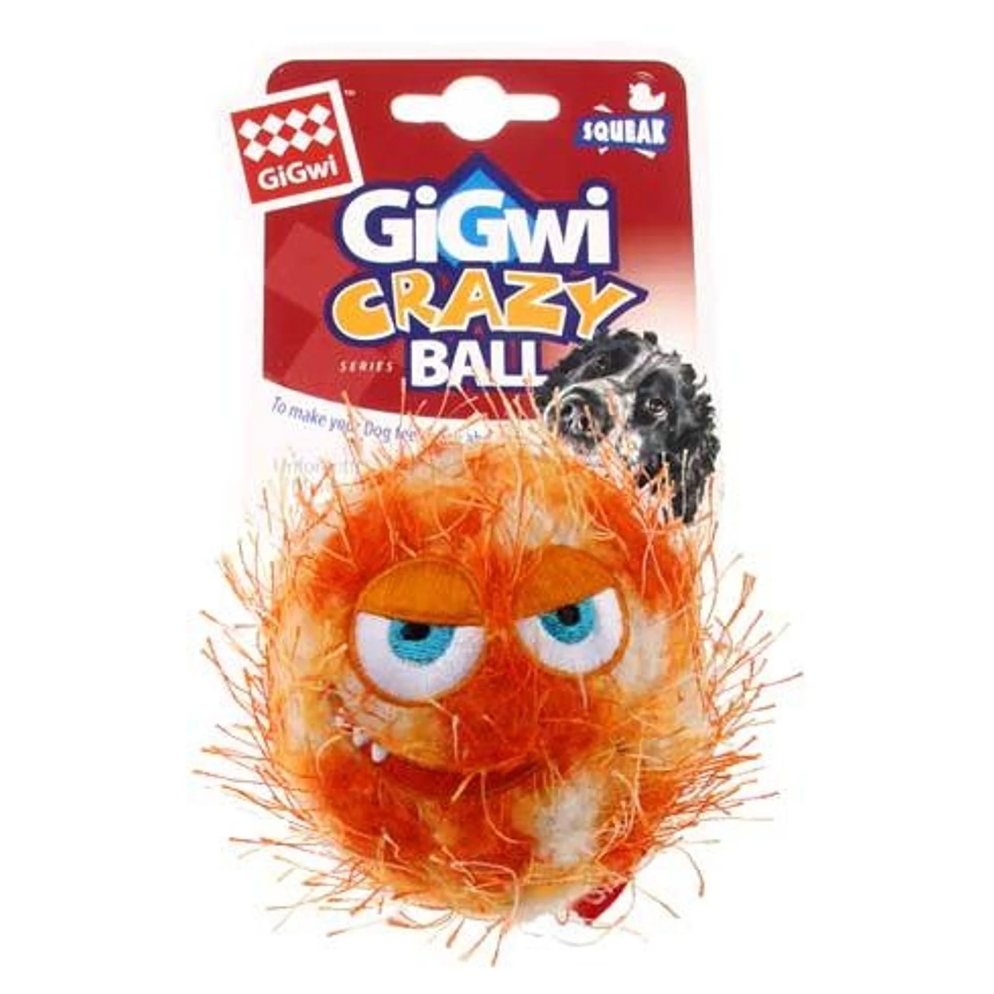 Gigwi Gigwi Crazy Ball Turuncu Çılgın Kirpi Top 6CM