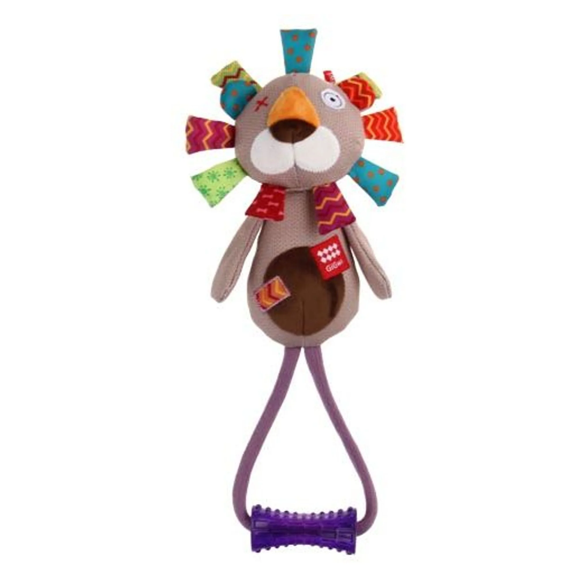 Gigwi Gigwi Plush Friendz Öten Aslan Diş Kaşıyıcılı Köpek Peluş Oyuncak — Kumaş ve Peluş Oyuncaklar — Görsel 2