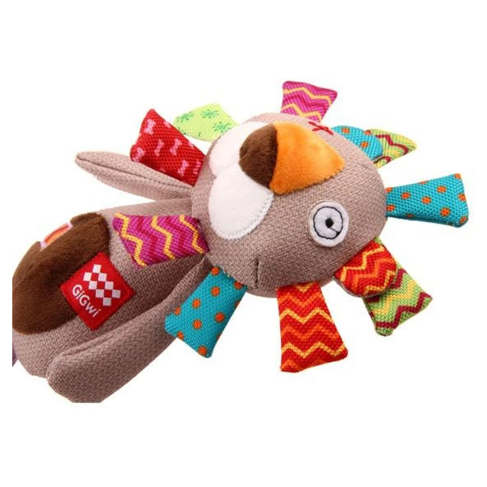 Gigwi Gigwi Plush Friendz Öten Aslan Diş Kaşıyıcılı Köpek Peluş Oyuncak — Kumaş ve Peluş Oyuncaklar — Görsel 3