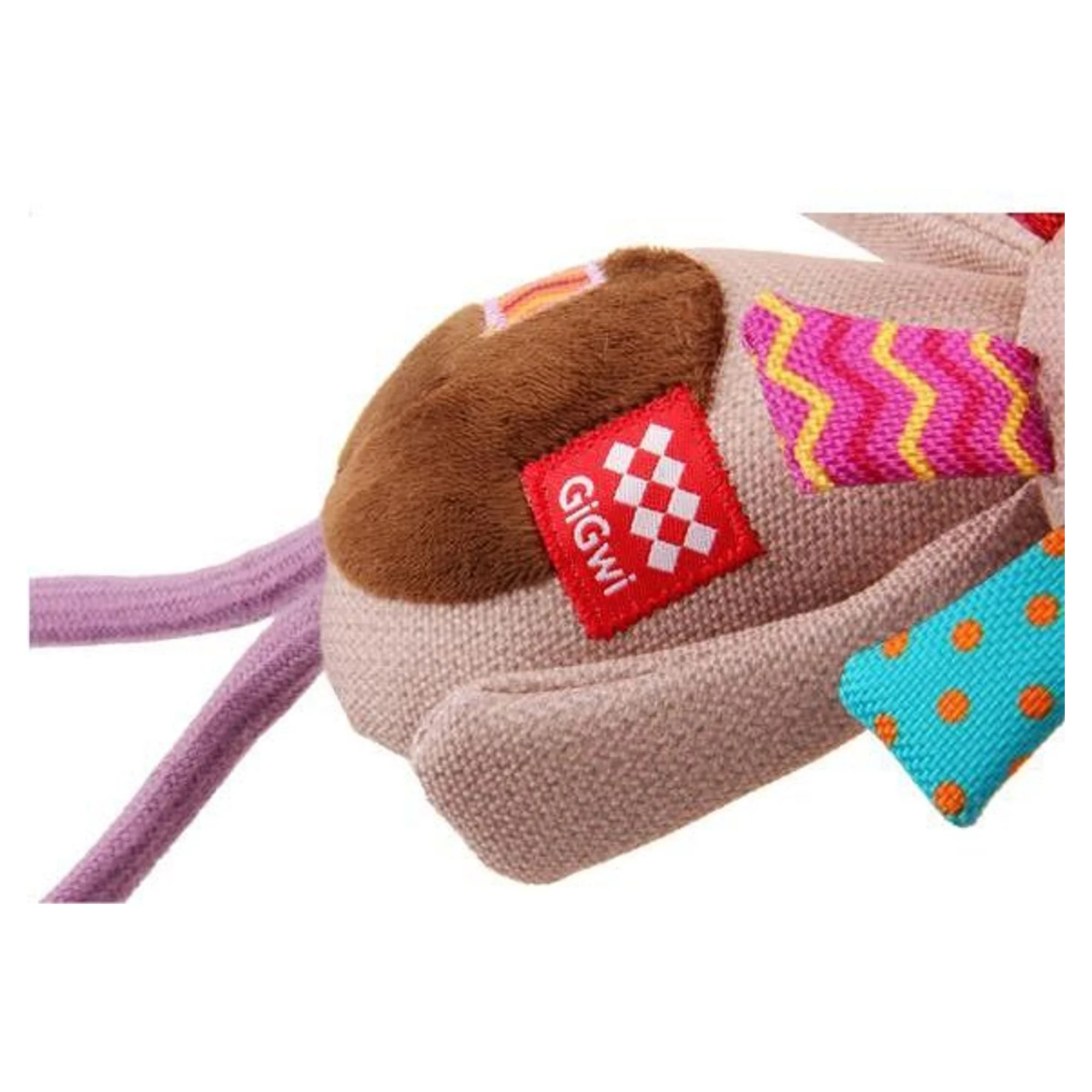 Gigwi Gigwi Plush Friendz Öten Aslan Diş Kaşıyıcılı Köpek Peluş Oyuncak — Kumaş ve Peluş Oyuncaklar — Görsel 4