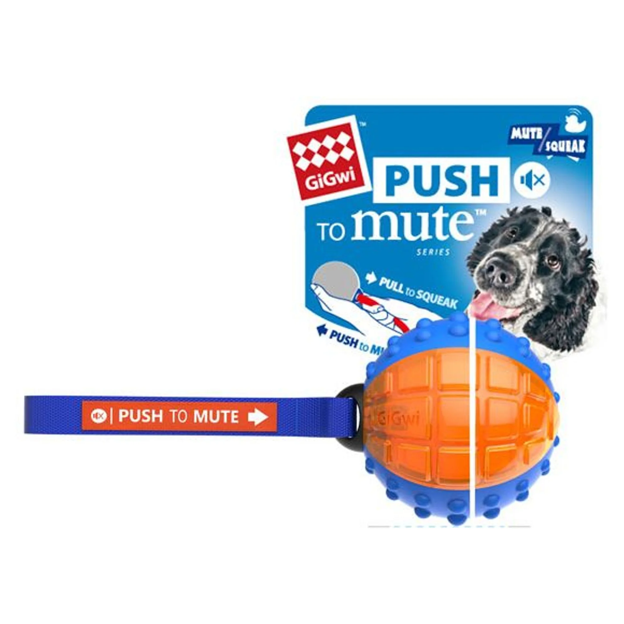 Gigwi Gigwi Push To Mute Gülle Ses Kontrollü Köpek Oyuncağı