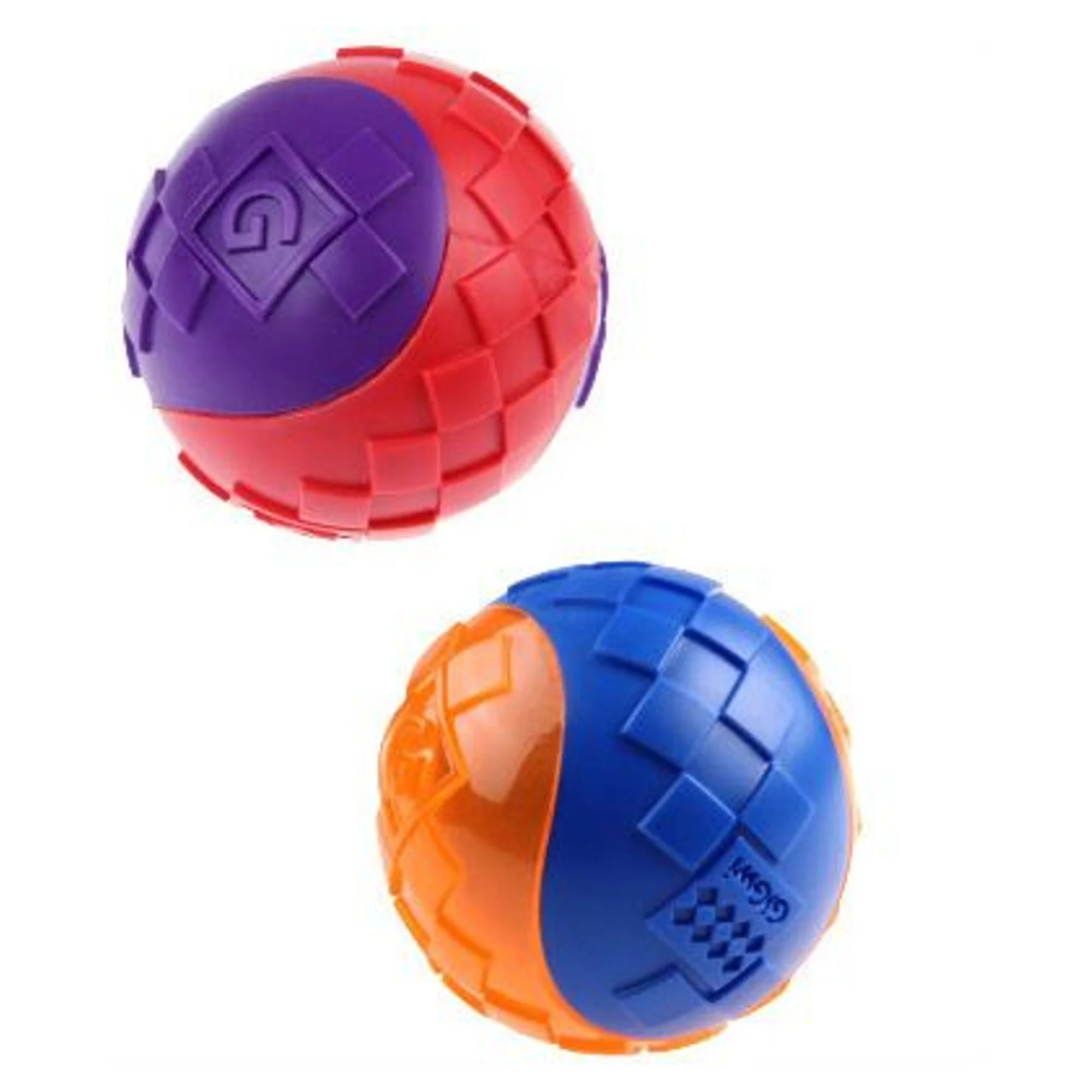 Gigwi Gigwi Ball Sesli Sert Orta Boy Köpek Oyuncağı 2'li — Toplar — Görsel 3