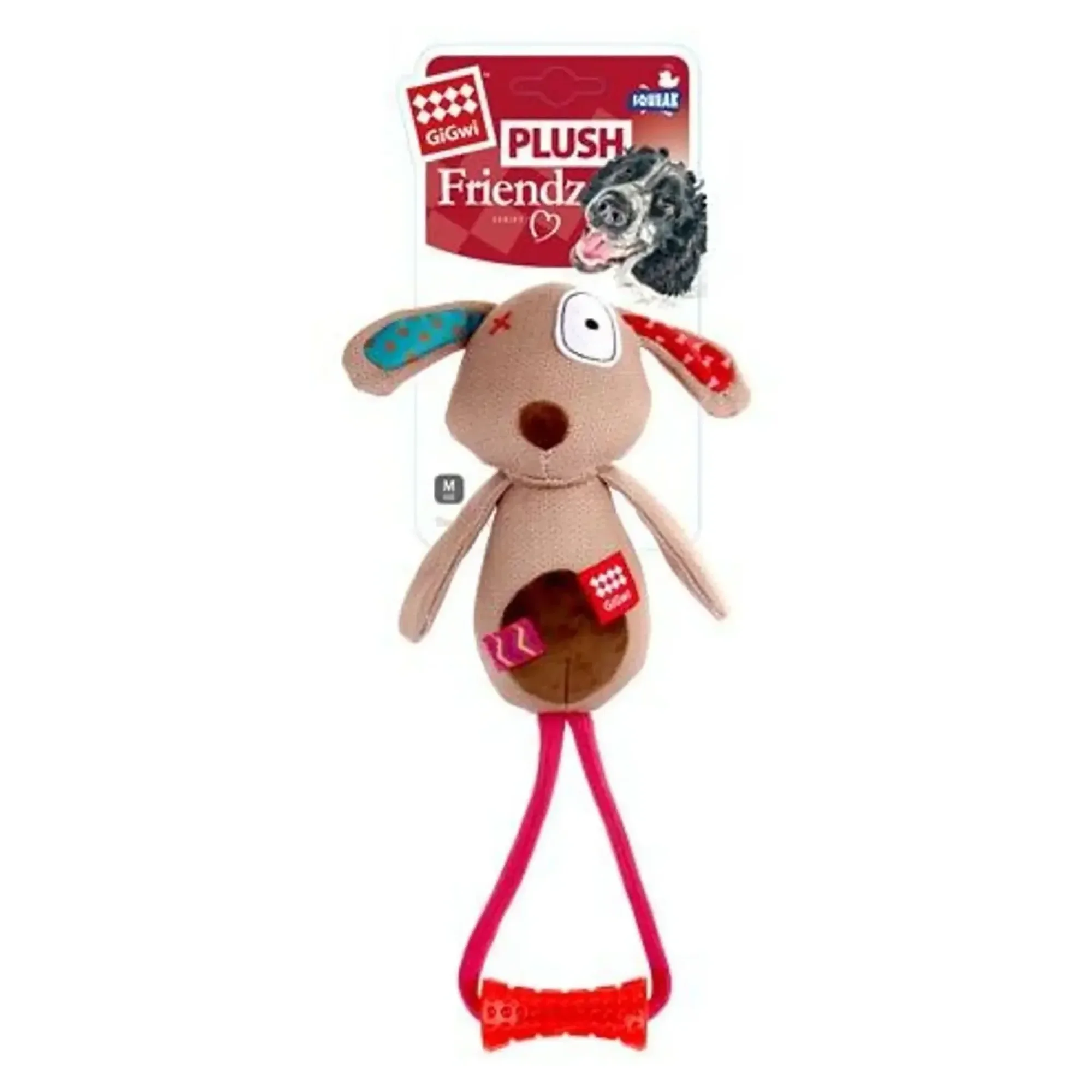 Gigwi Plush Friendz Öten Köpek Kumaş ve Peluş Oyuncak