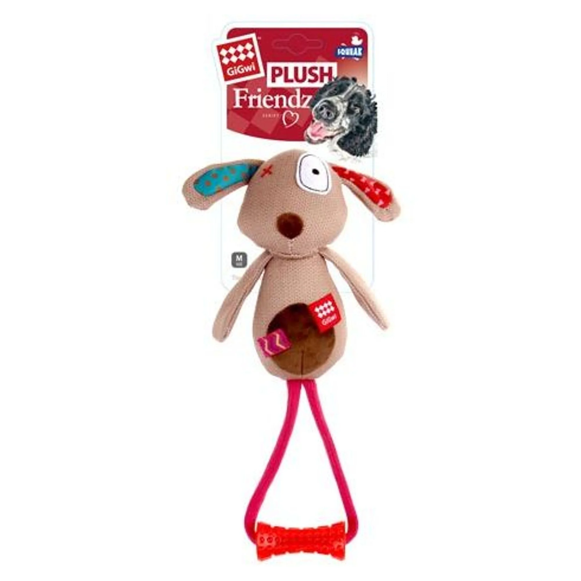 Gigwi Gigwi Plush Friendz Öten Köpek Kumaş ve Peluş Oyuncak