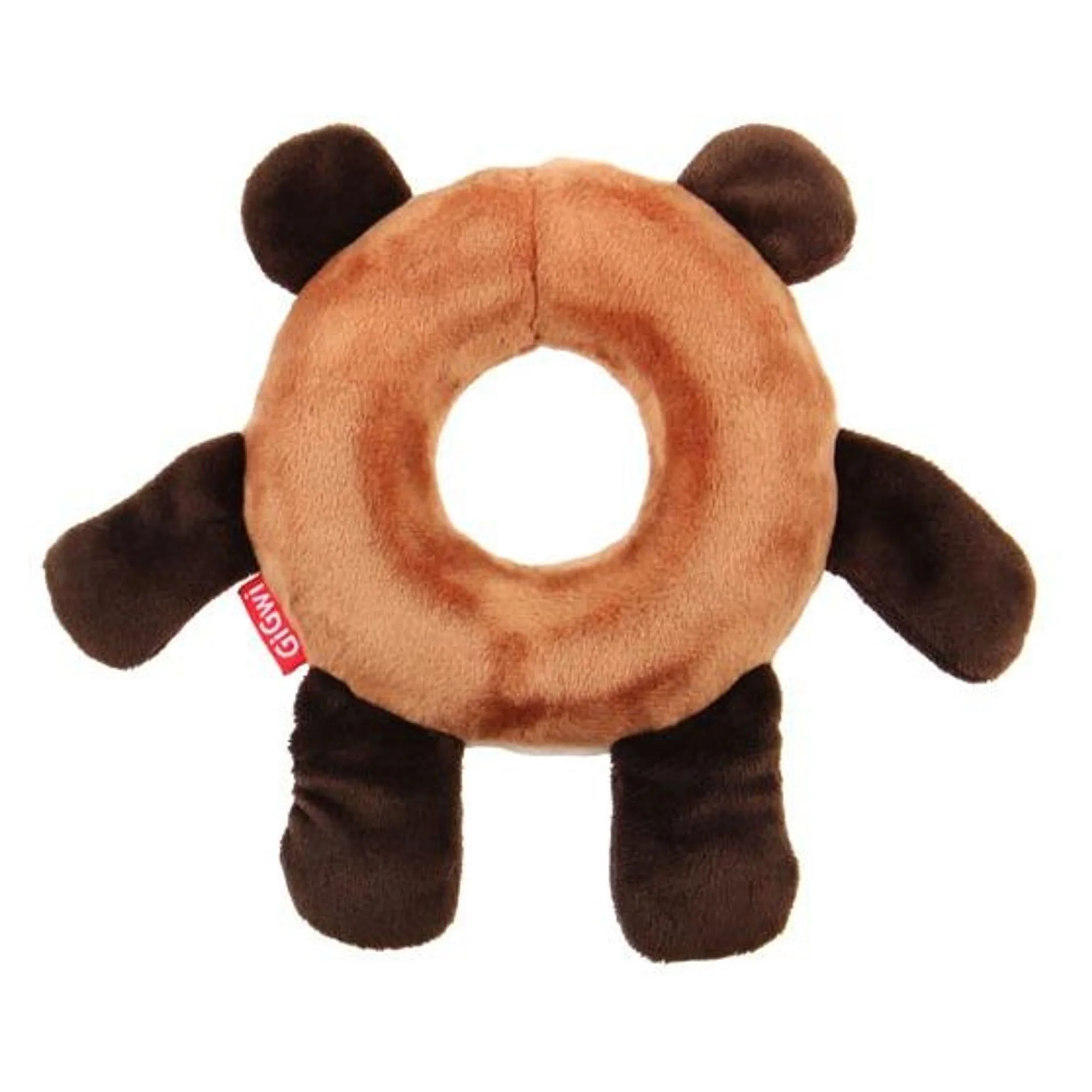 Gigwi Gigwi Plush Friendz Simit Ayı Sesli Peluş Köpek Oyuncağı — Kumaş ve Peluş Oyuncaklar — Görsel 3