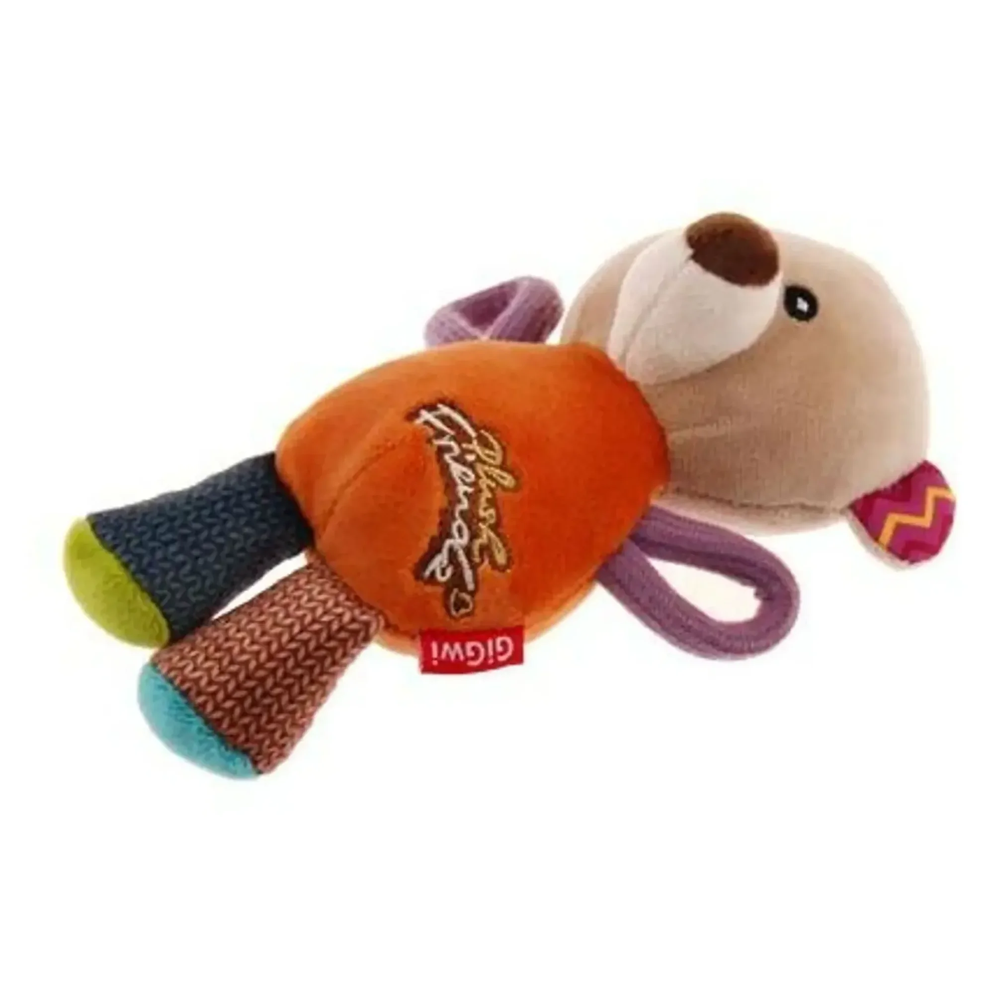 Gigwi Plush Friendz Sesli Ayı Peluş Köpek Oyuncağı — Kumaş ve Peluş Oyuncaklar — Görsel 3
