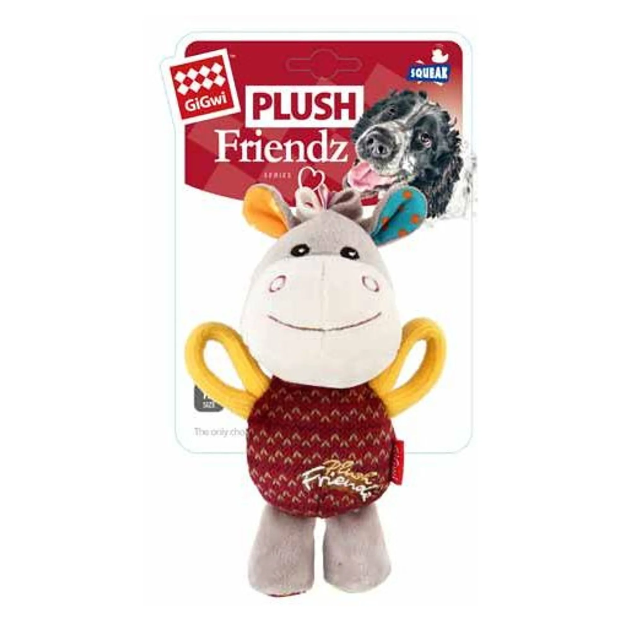 Gigwi Gigwi Plush Friendz Sesli Eşek Peluş Köpek Oyuncağı