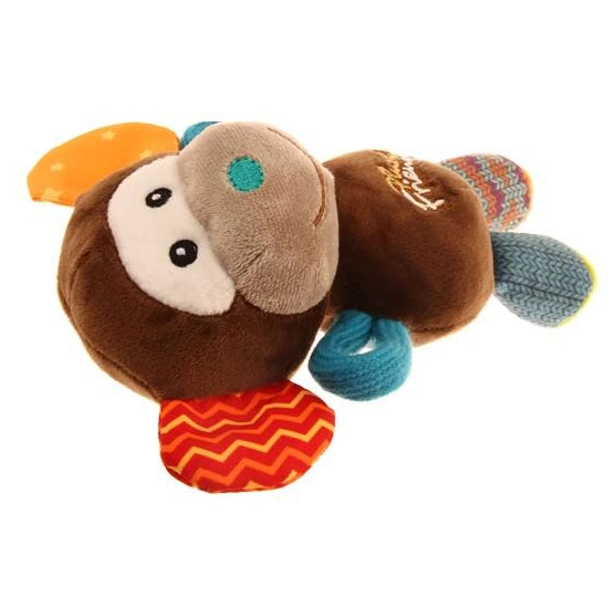 Gigwi Gigwi Plush Friendz Sesli Maymun Peluş Köpek Oyuncağı — Kumaş ve Peluş Oyuncaklar — Görsel 3