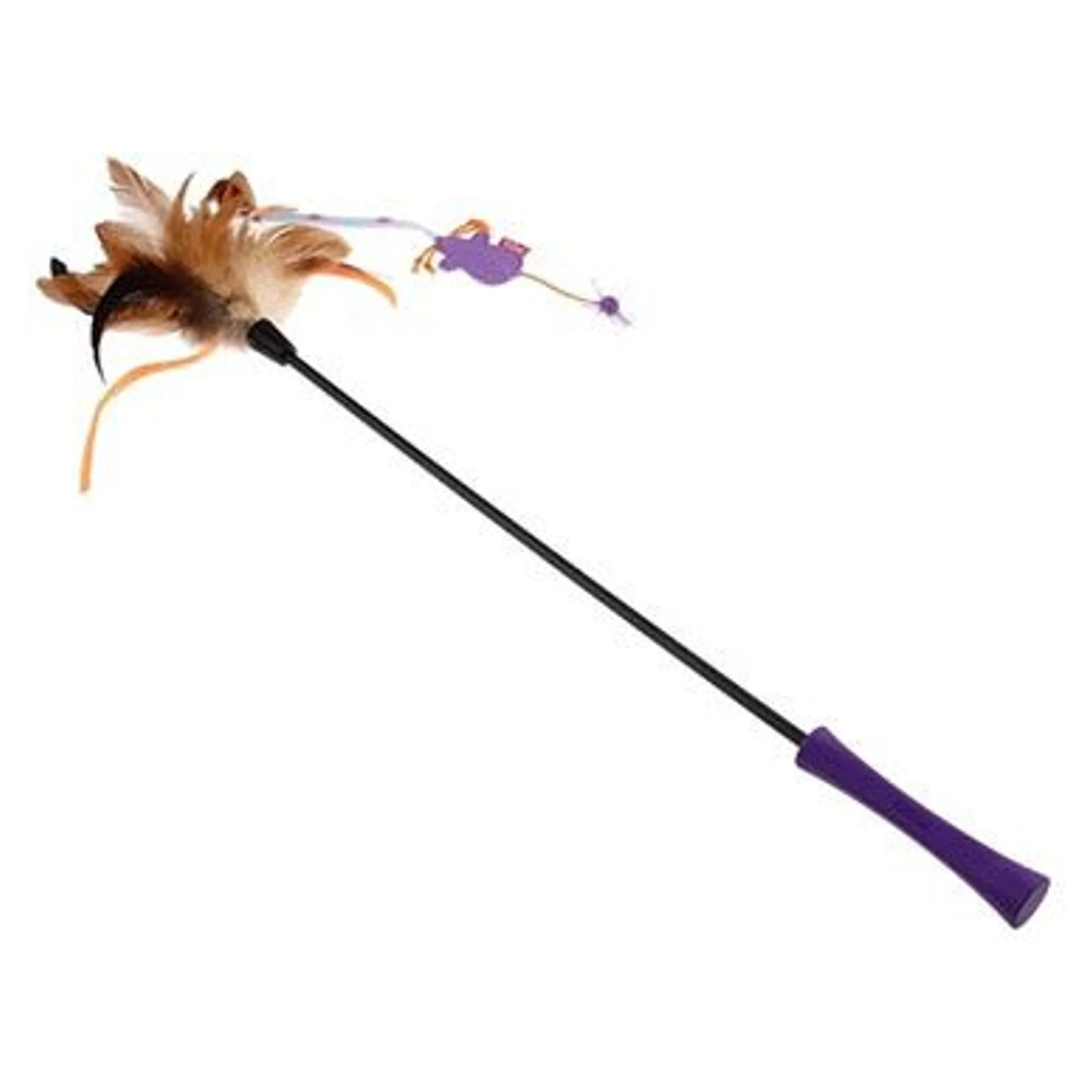 Gigwi Gigwi Doğal Tüylü Kedi Olta Oyuncağı 60 CM