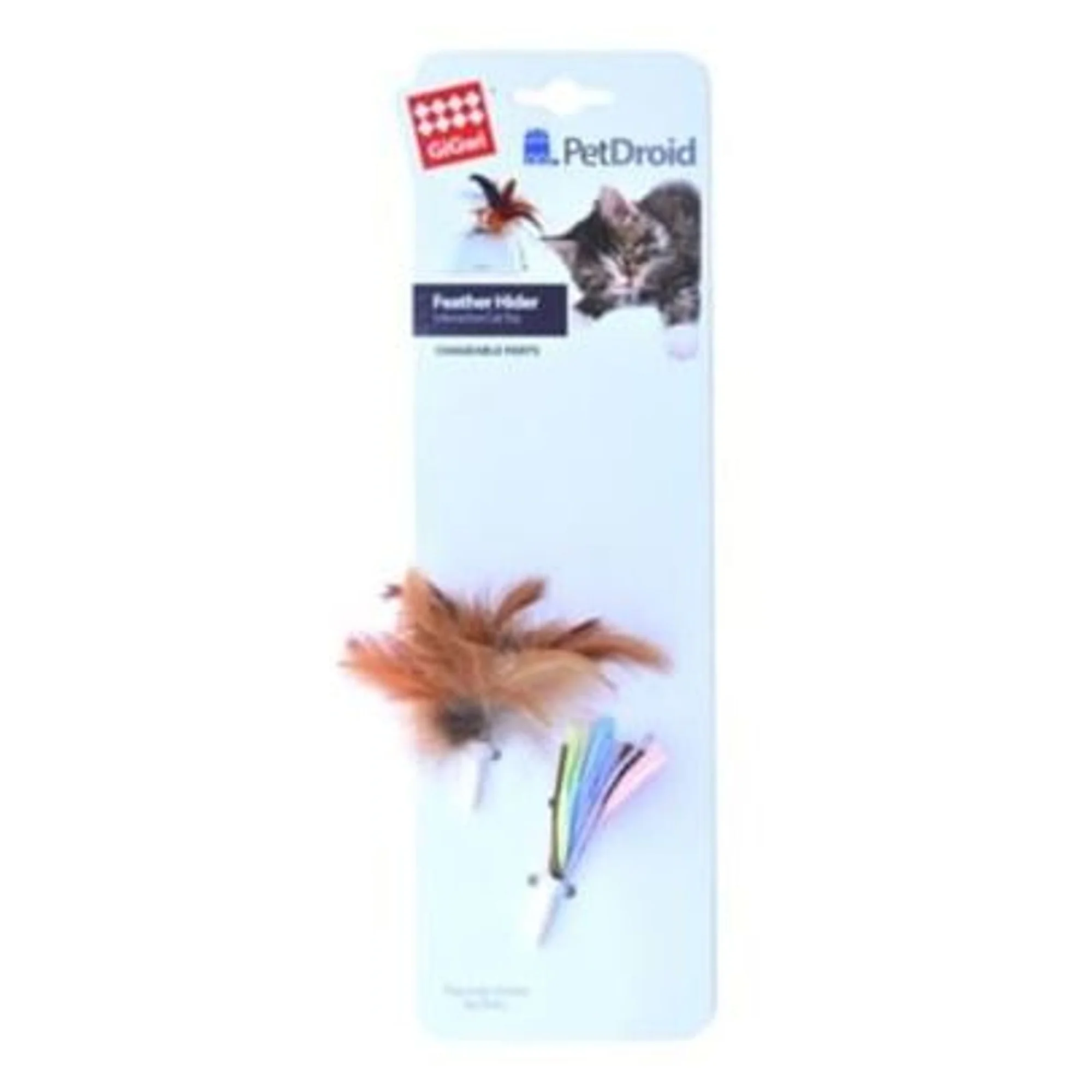 Gigwi Pet Droid Sensörlü Kedi Oyuncağı Yedek Tüy ve Kağıt