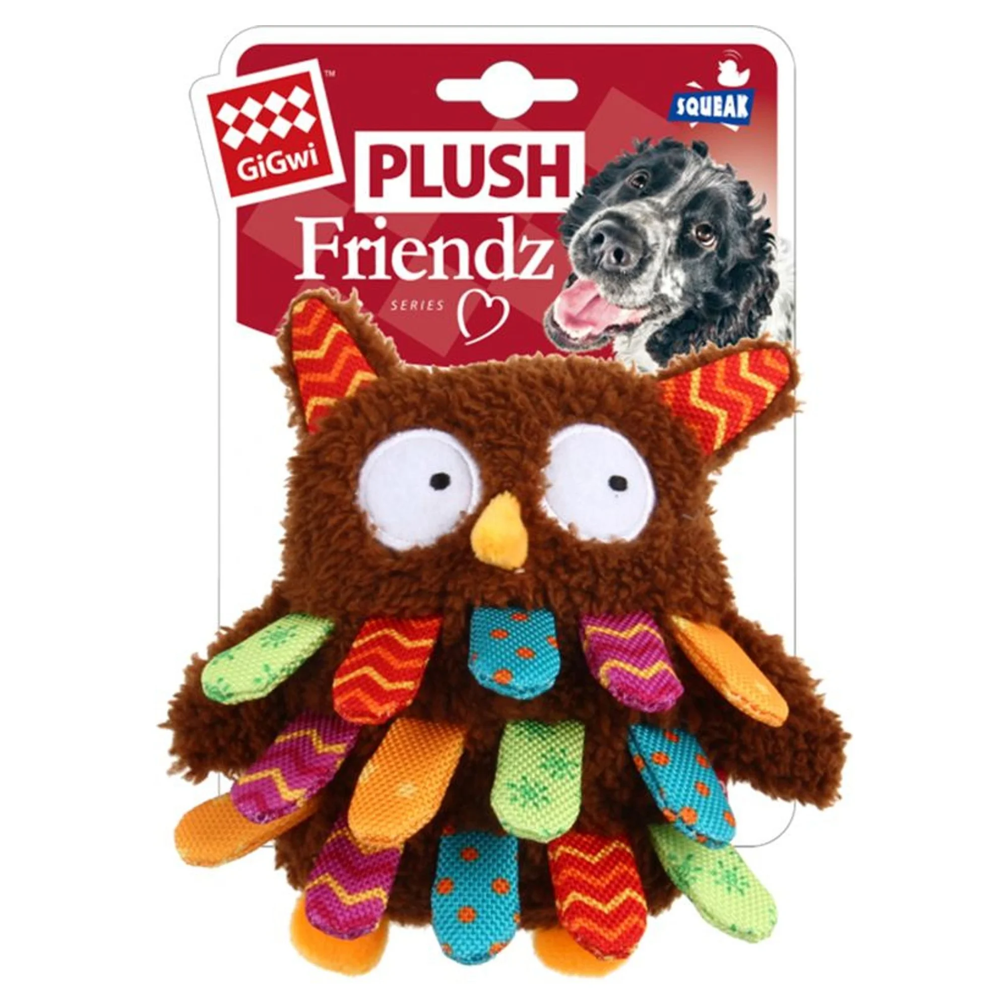 Gigwi Gigwi Plush Friendz Sesli Baykuş Peluş Köpek Oyuncağı