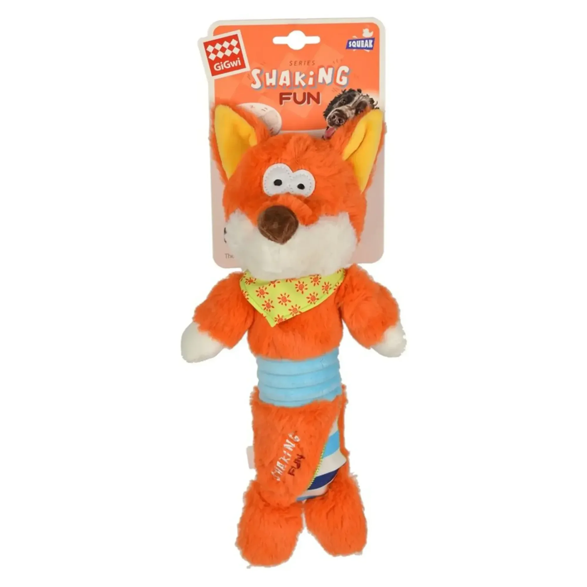 Gigwi Sesli Tilki Peluş Köpek Oyuncağı