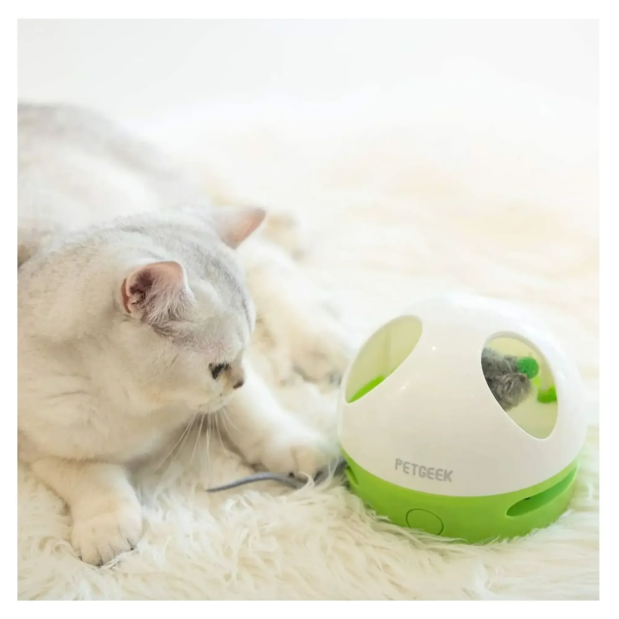 Gigwi Saklanan Fare Kedi Oyuncağı — Fare & Peluş Oyuncaklar — Görsel 3