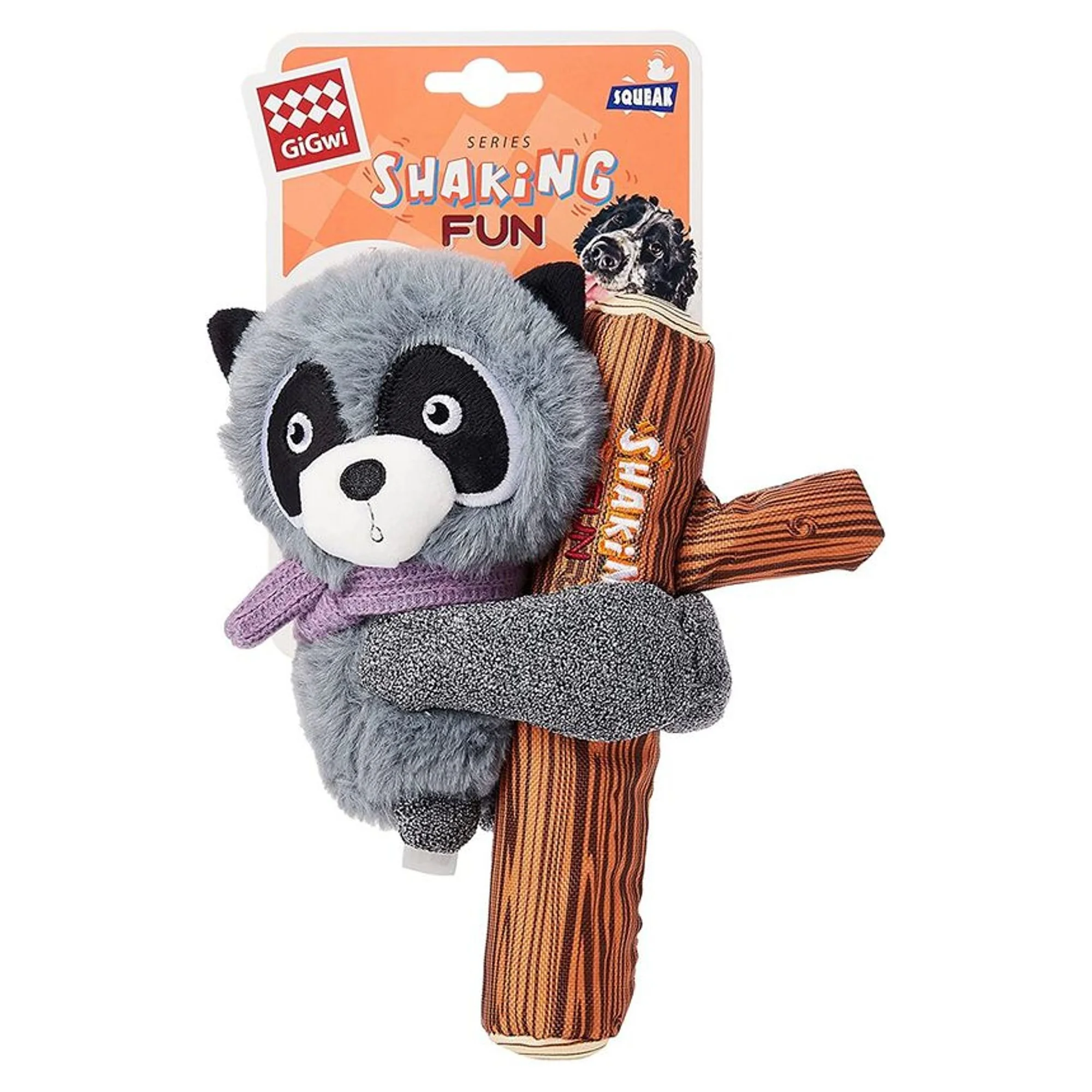 Gigwi Gigwi Sesli Peluş Rakun Köpek Oyuncağı