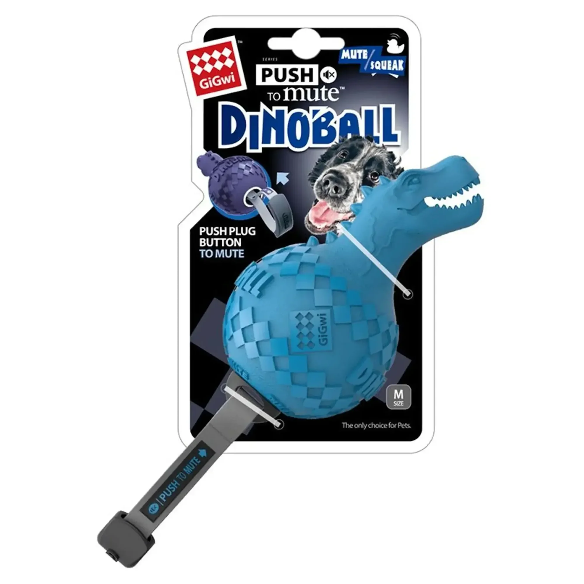 Gigwi Dinoball Mavi Dinazor Sesli Köpek Oyuncağı