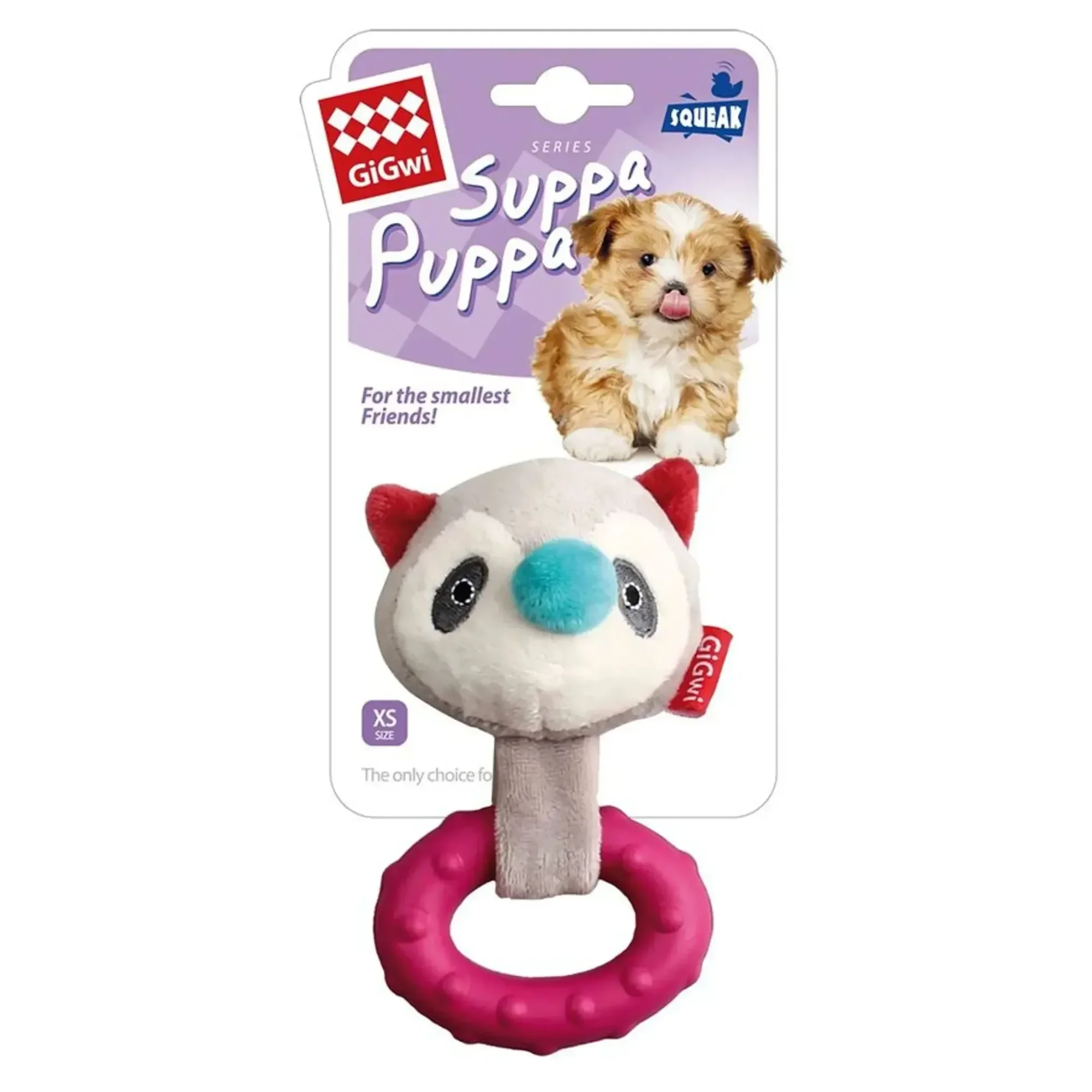Gigwi Suppa Puppa Sesli Rakun Diş Kaşıma Köpek Oyuncağı