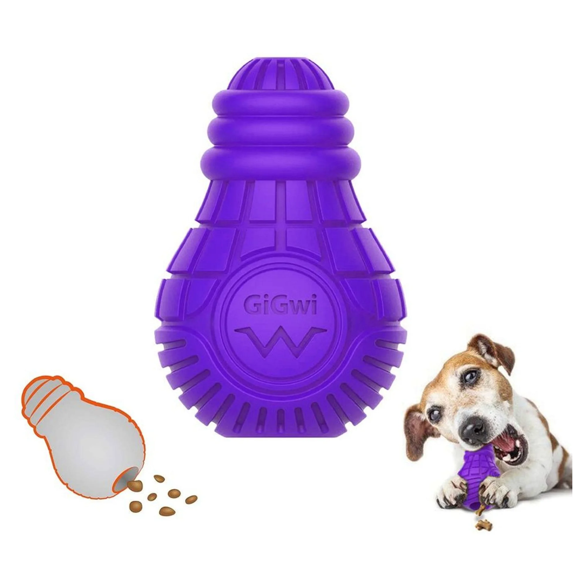 Gigwi Gigwi Ampul Şekilli Kauçuk Diş Kaşıyıcı Büyük Köpek Oyuncağı