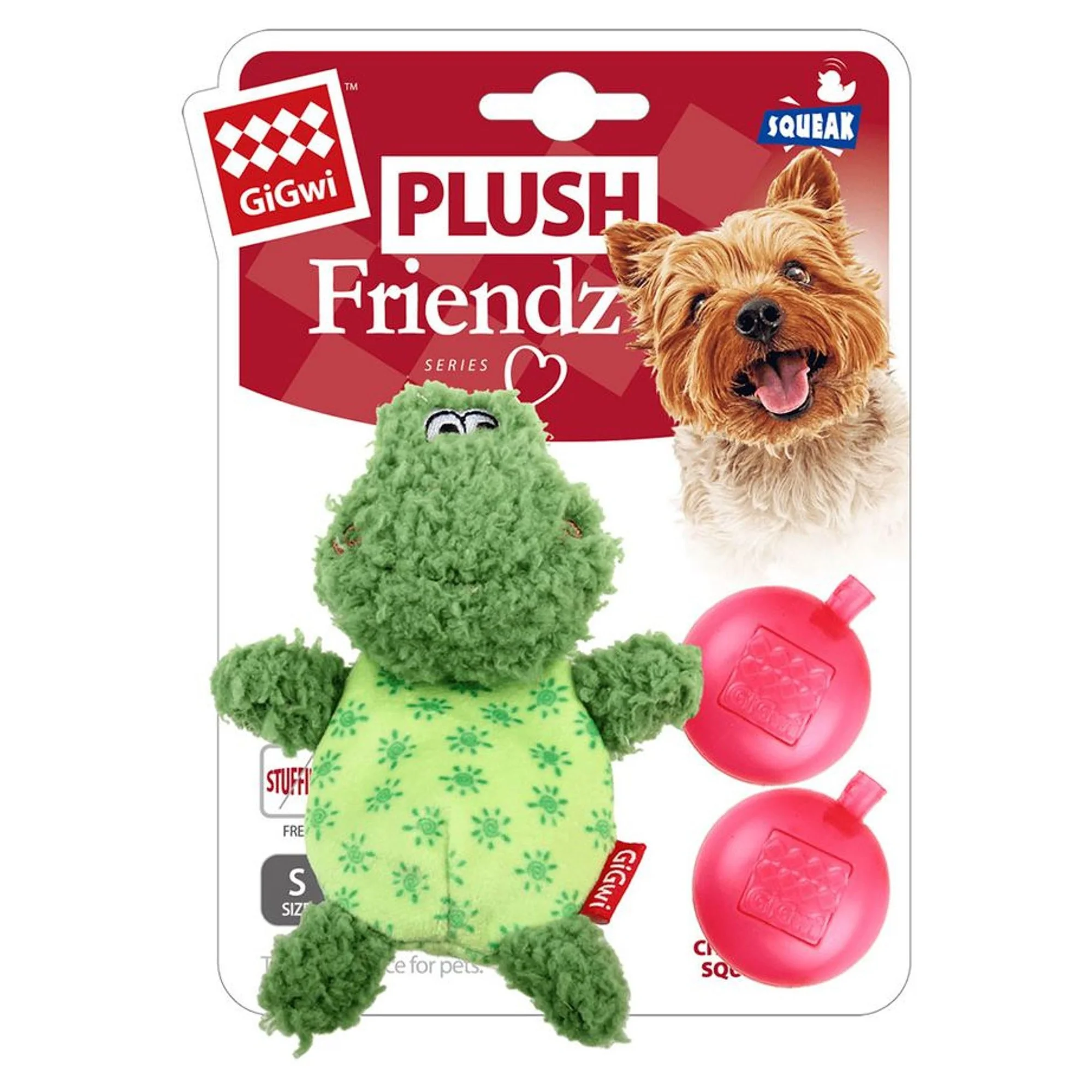 Gigwi Gigwi Plush Friendz Sesli Peluş Kurbağa Köpek Oyuncağı