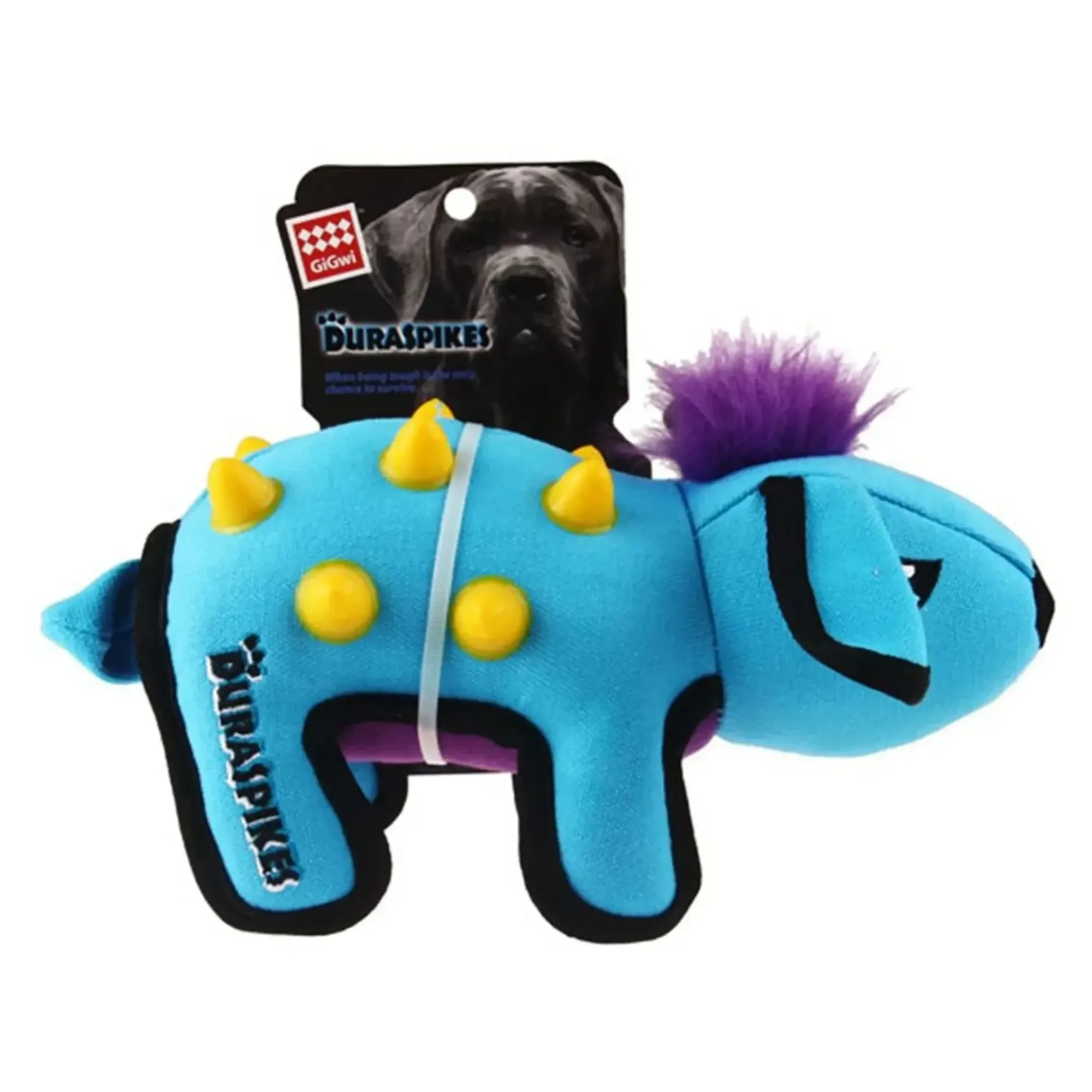 Gigwi Duraspikes Dikenli Mavi Tavşan Köpek Oyuncağı
