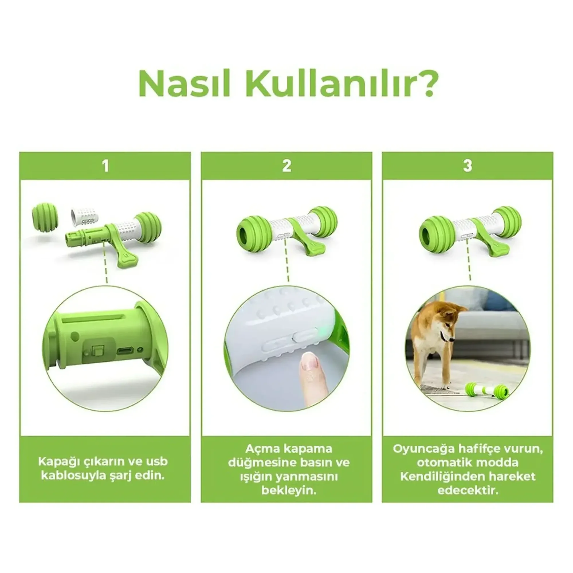 Gigwi Plastik Oyun Kemiği Köpek Oyuncağı — Plastik ve Kauçuk Oyuncaklar — Görsel 3