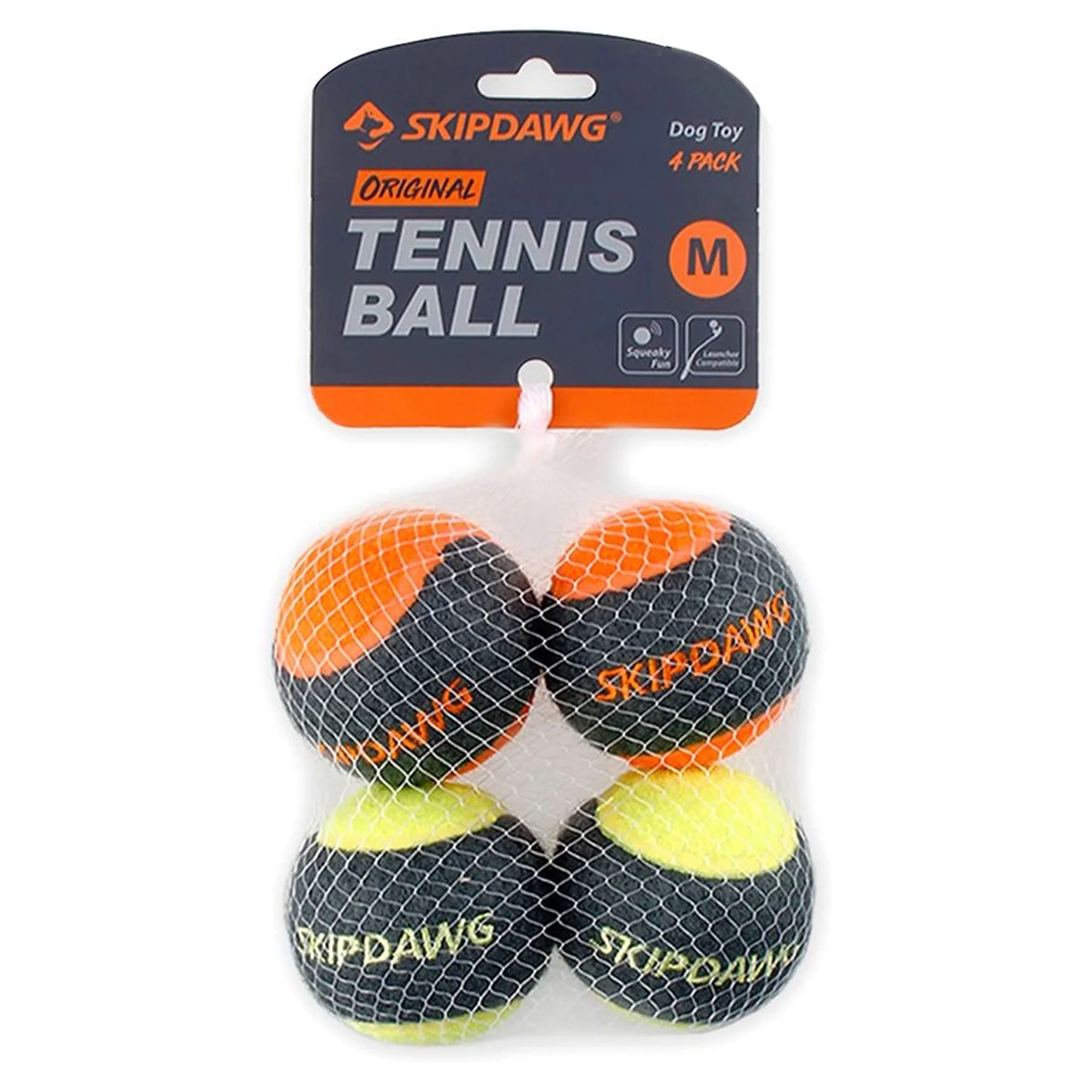 Gigwi Gigwi Skipdawg Tenis Topu 4'lü Köpek Oyuncağı