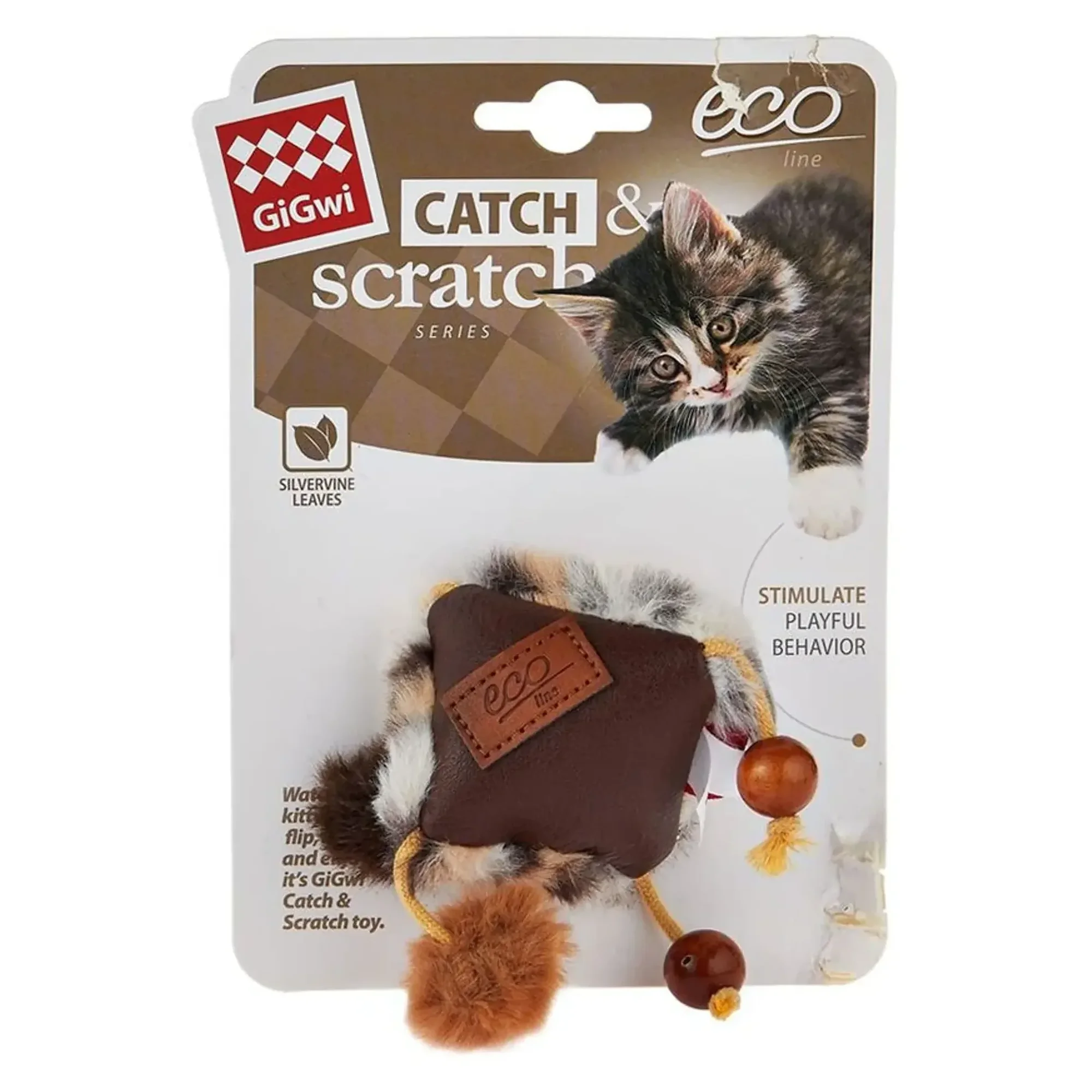 Gigwi Catch&Scratch Üçgen Kedi Oyuncağı