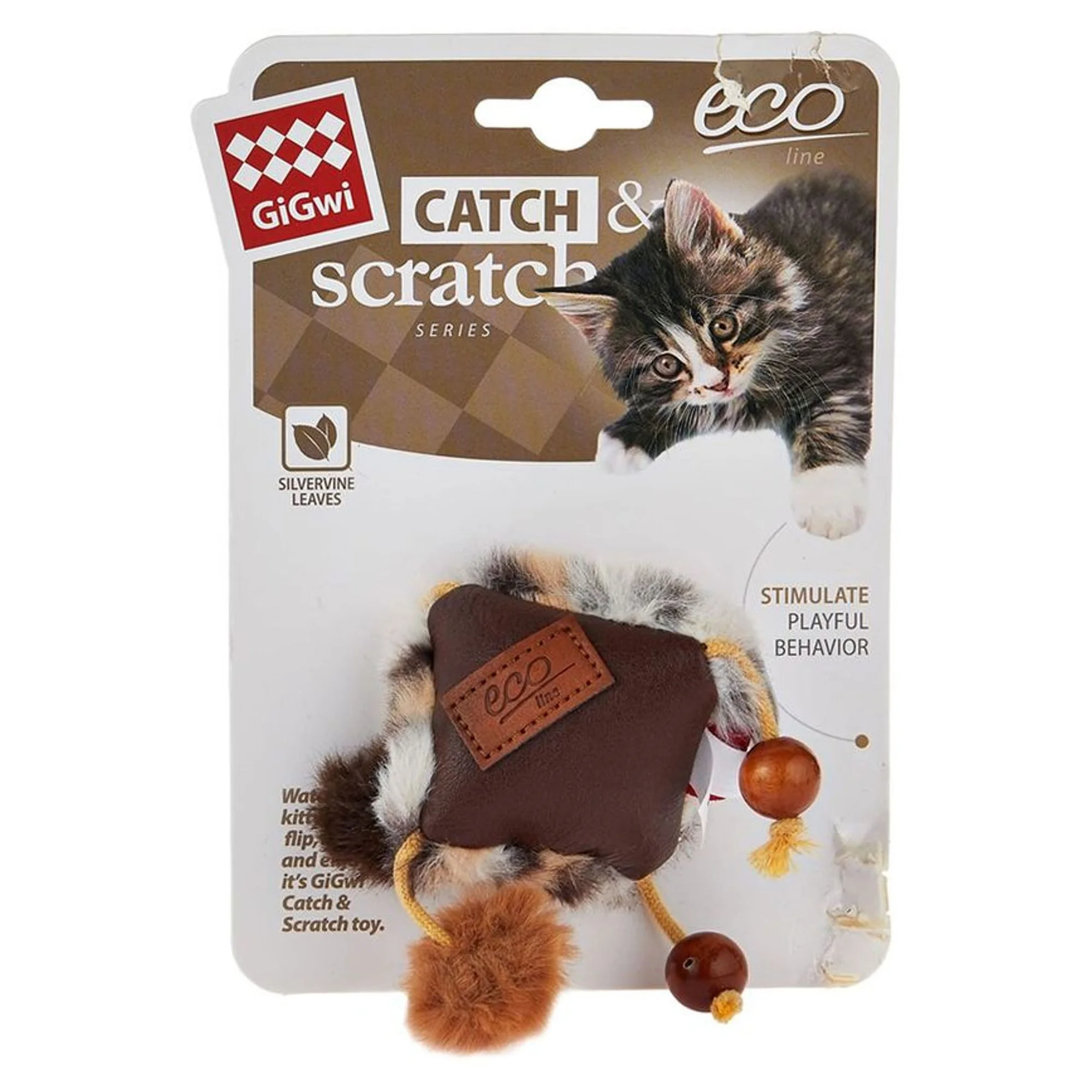 Gigwi Gigwi Catch&Scratch Üçgen Kedi Oyuncağı