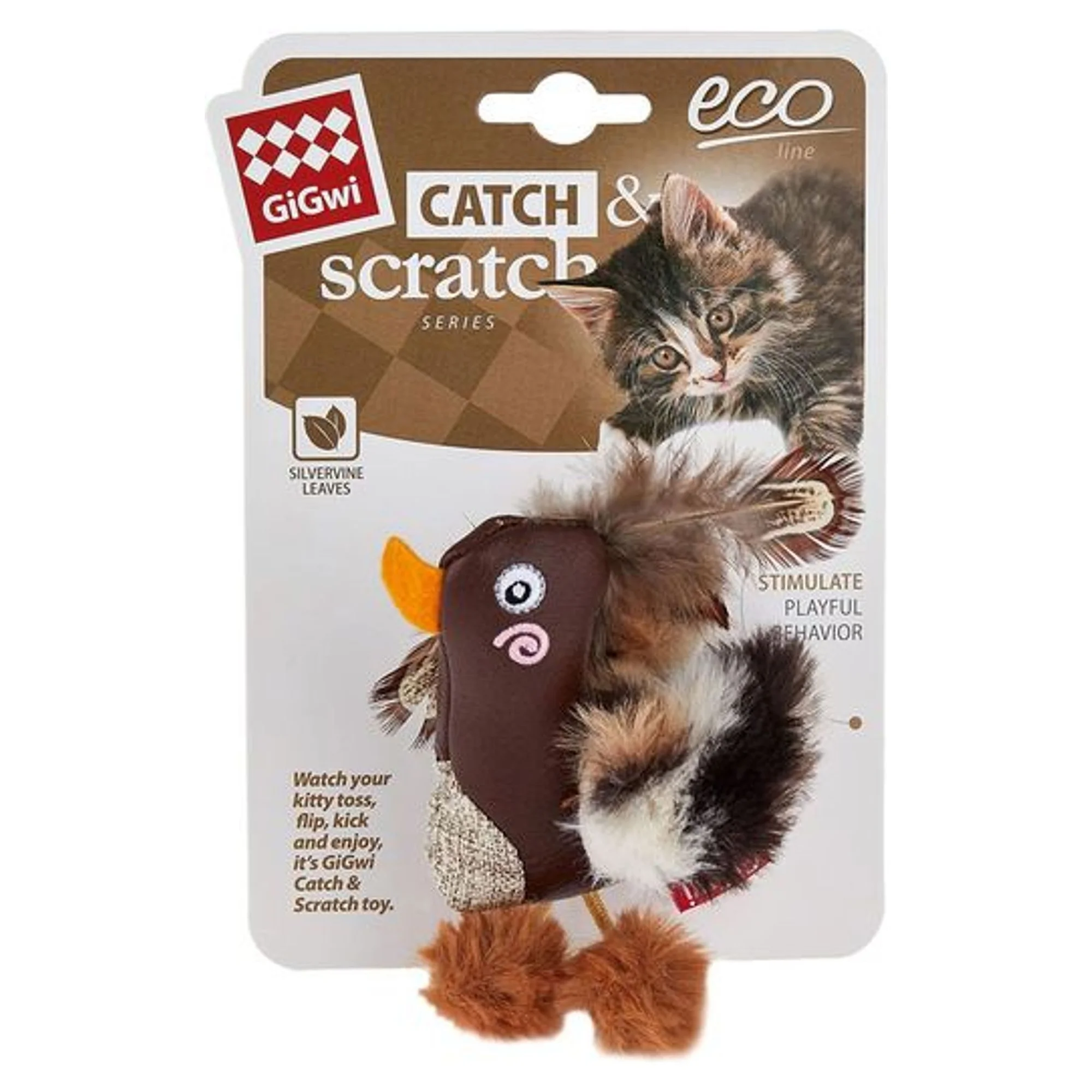 Gigwi Catch&Scratch Ördek Kedi Oyuncağı