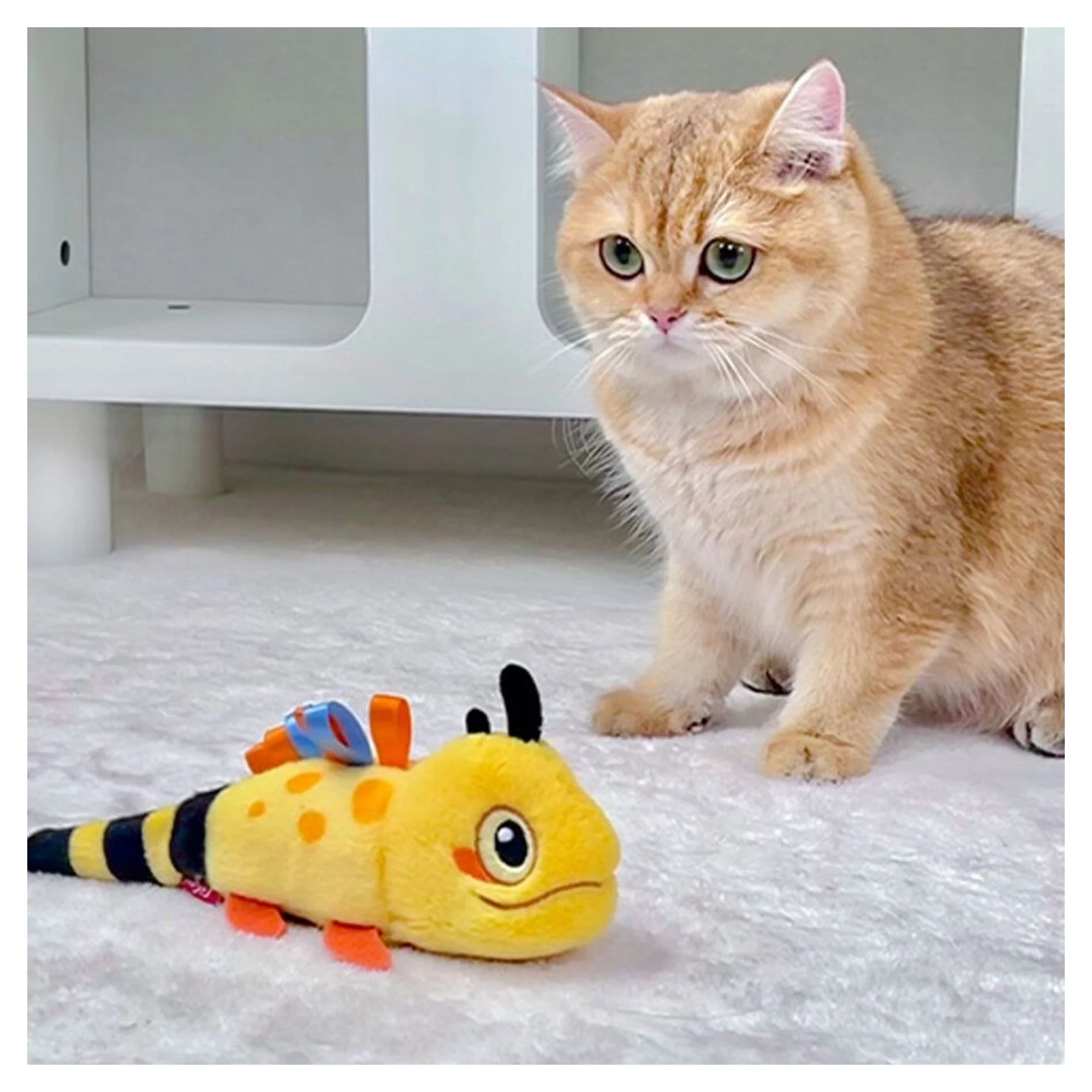 Gigwi Gigwi Kuyruğu Sallanan Kertenkele Kedi Peluş Oyuncak — Fare & Peluş Oyuncaklar — Görsel 3