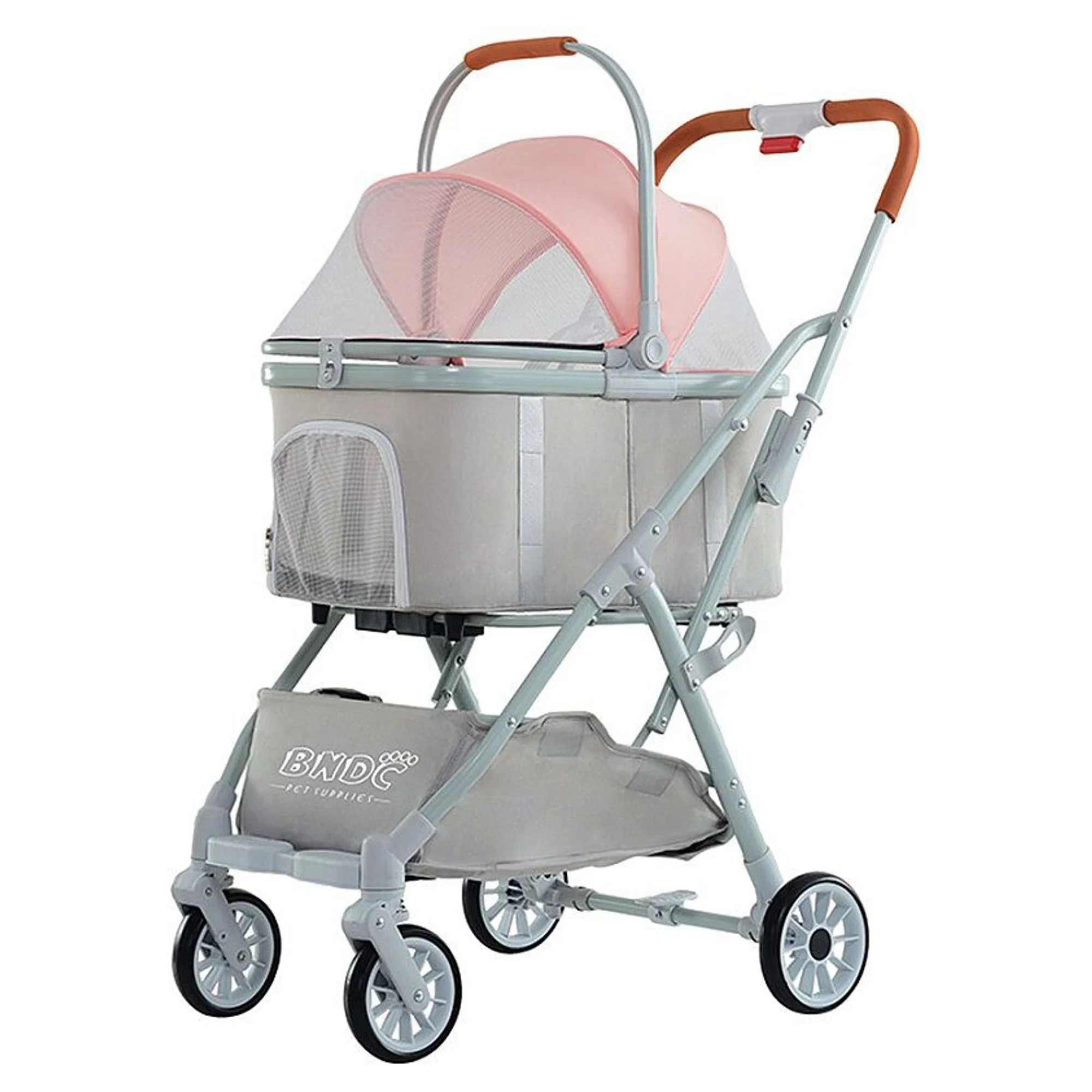 Flip Flip Pembe Evcil Hayvan Arabası