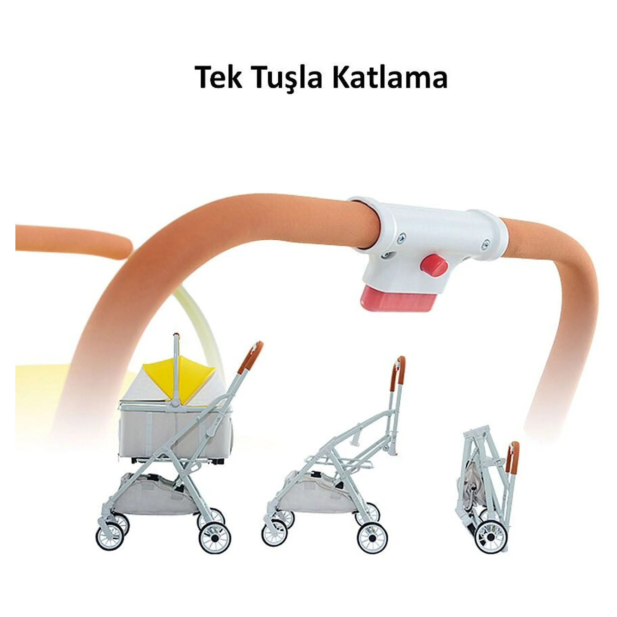 Flip Flip Açık Yeşil Pet Arabası — Kedi Arabası — Görsel 2