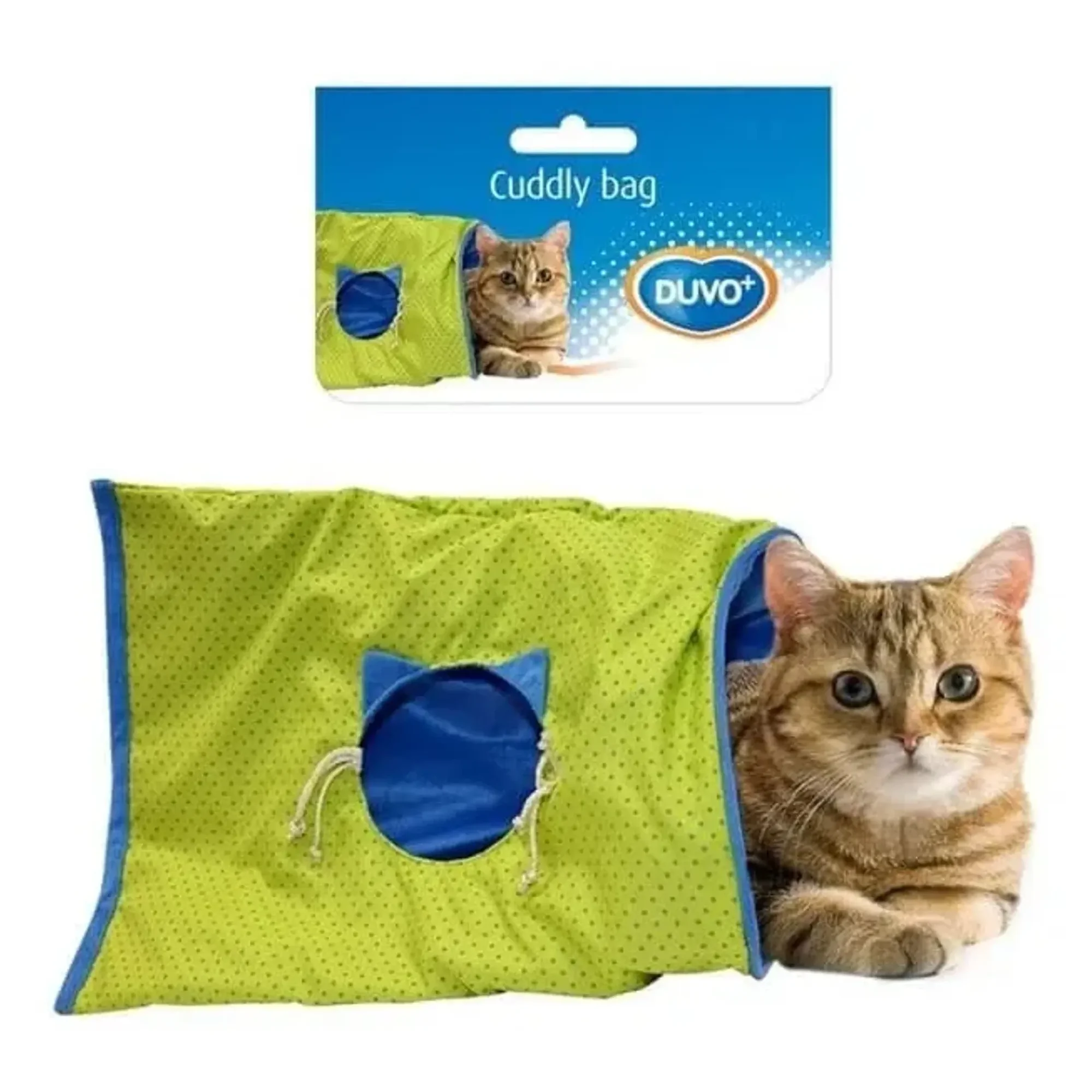 Duvo+ Kedi Mavi Oyun Tüneli 50x38x0,5 CM