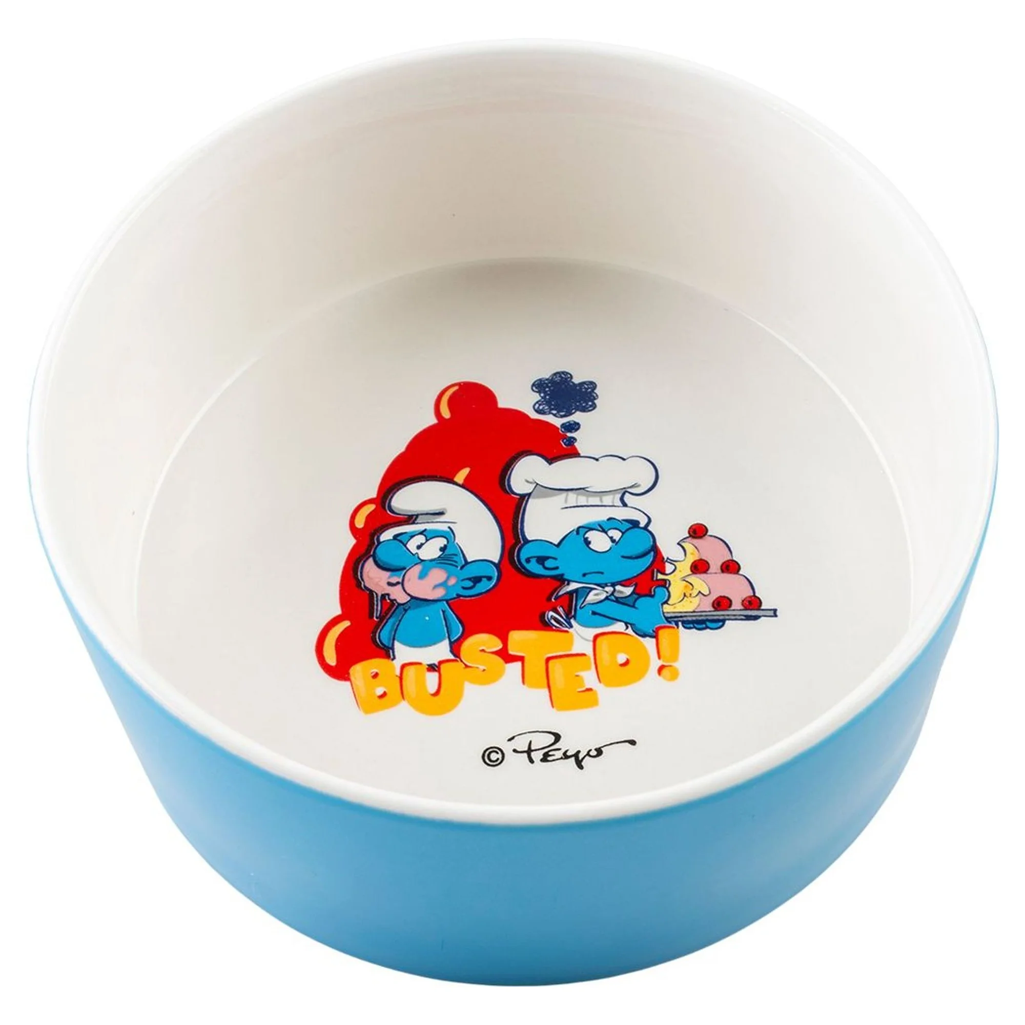 Duvo+ Obur Şirin Baskılı Mama ve Su Kabı 1000mL - 16,5 x 16,5x 7 CM