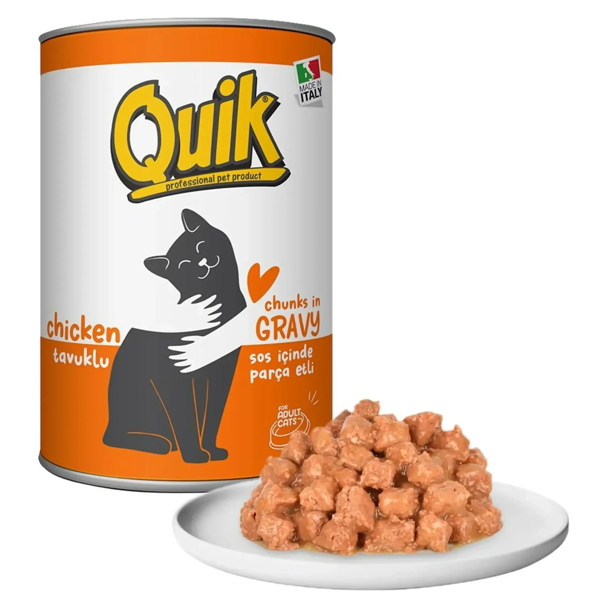 Quik Tavuklu Yavru Kedi Konservesi 415 G