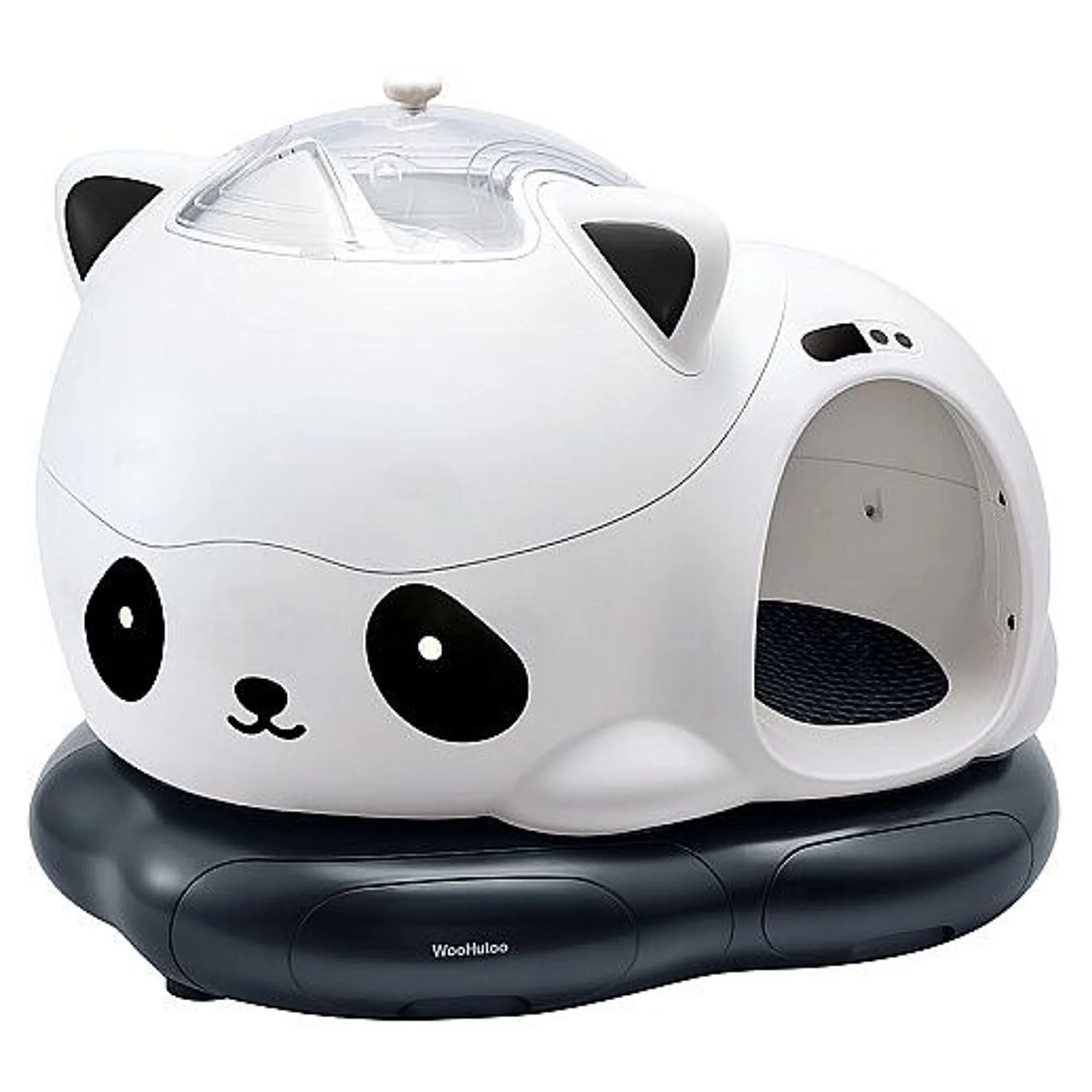 WooHuloo Pro Otomatik Panda Şeklin Kedi Tuvaleti