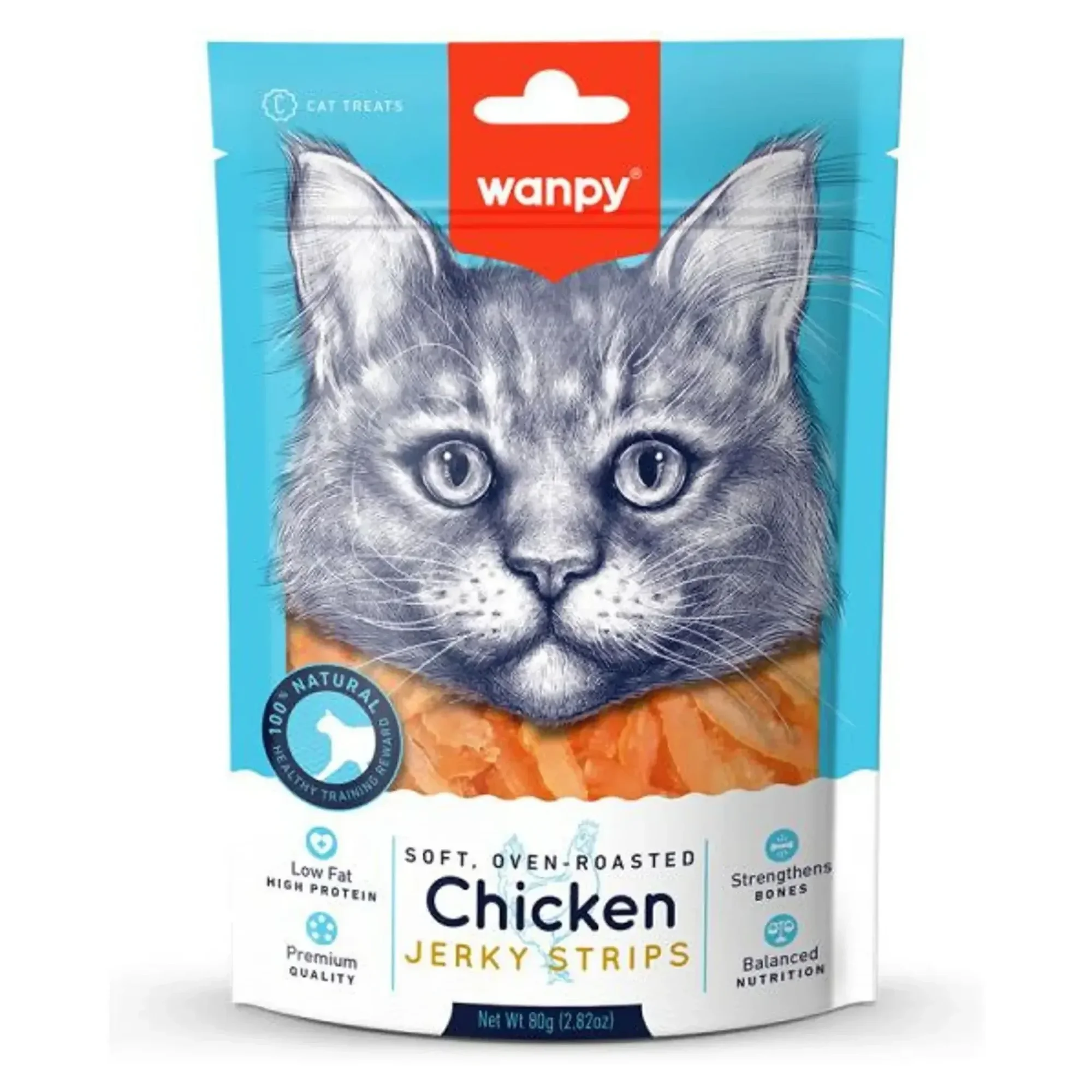 Wanpy Wanpy Gerçek Tavuk Fileto Yarı Yumuşak Köpek Ödül Maması 100 G