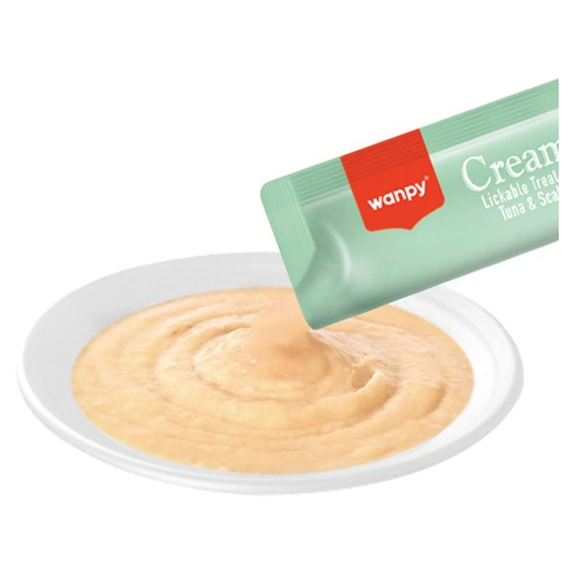 Wanpy Ton Balıklı ve Deniz Taraklı Krema Kedi Ödülü 25x14 G — 365 g — Görsel 2