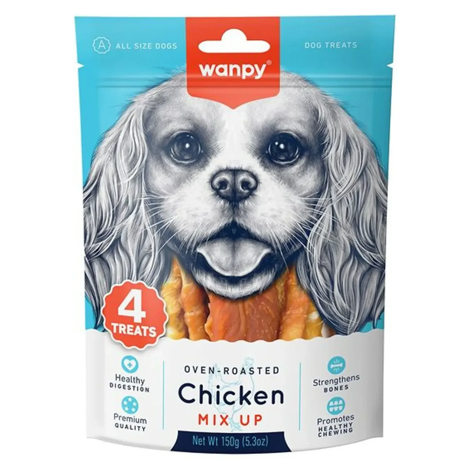 Wanpy Wanpy Tavuklu Karışık Köpek Ödülü 150 G