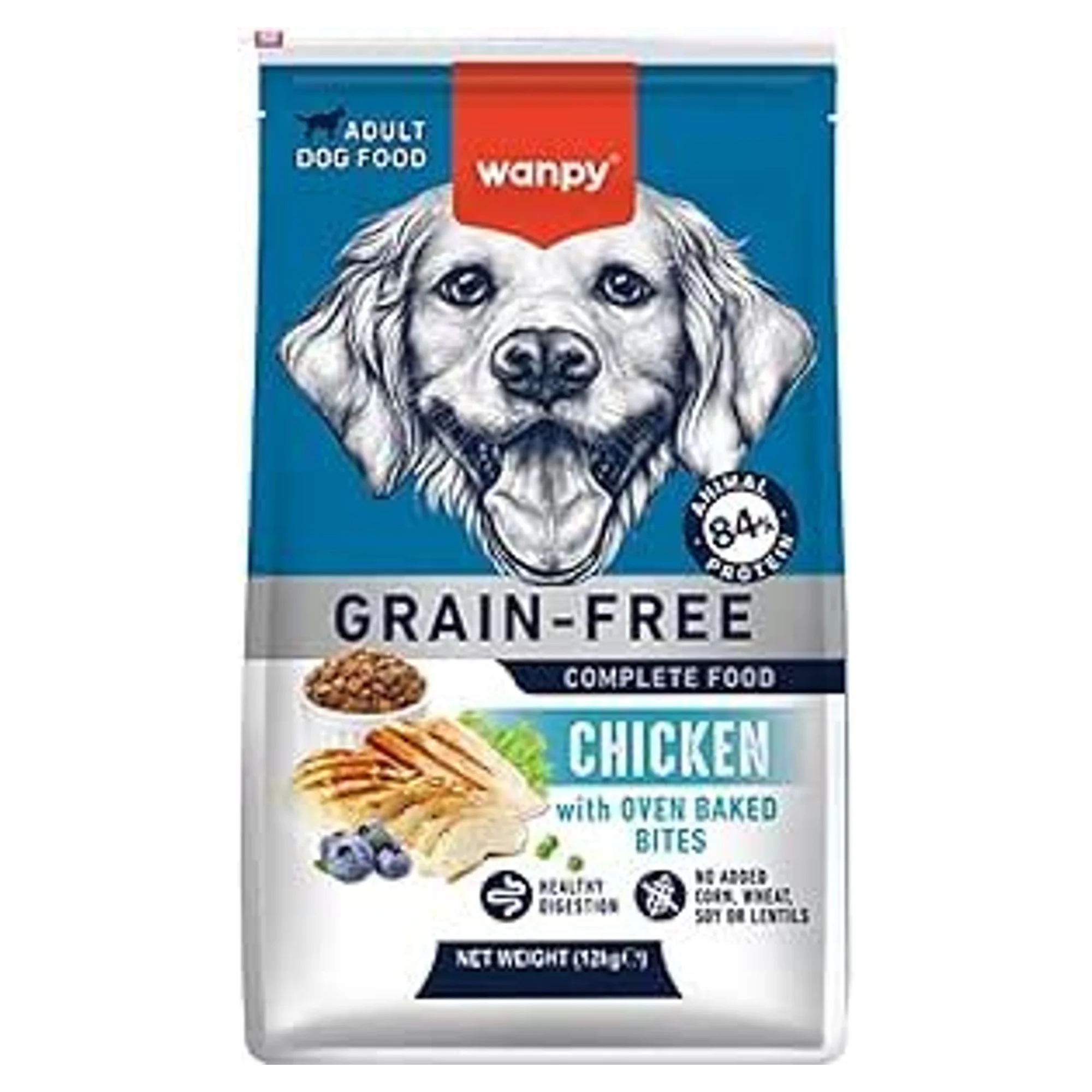 Wanpy Tahılsız Tavuklu Yetişkin Köpek Maması 12 KG