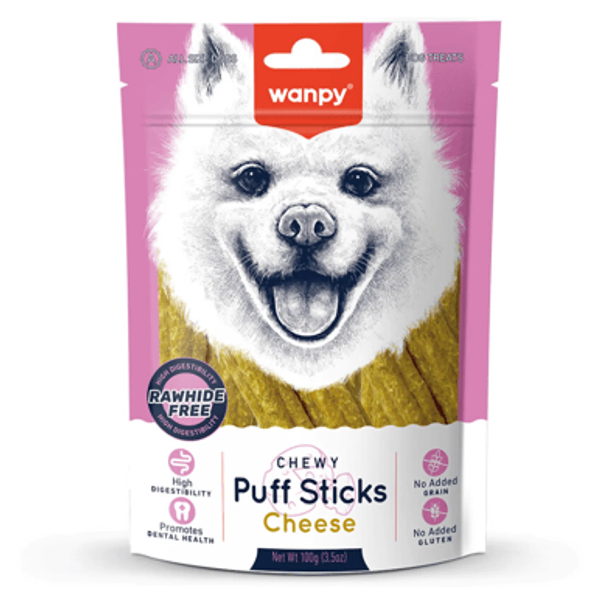 Wanpy Tahılsız Peynirli Köpek Çiğneme Ödülü 100 G
