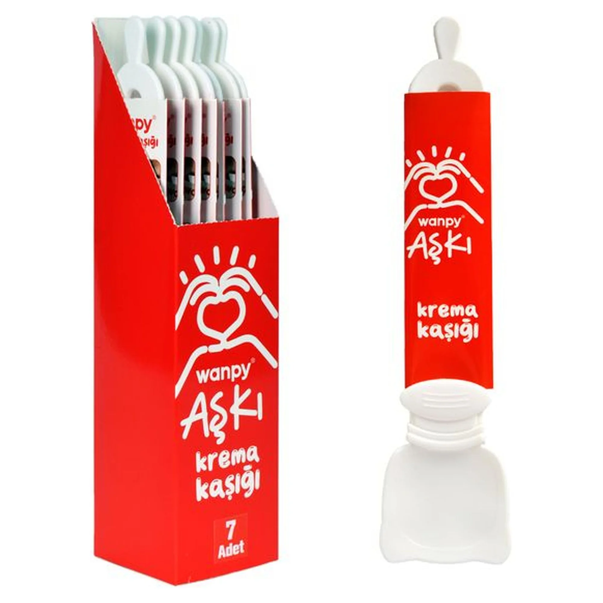 Wanpy Wanpy Krema Kaşığı - 7 Adet