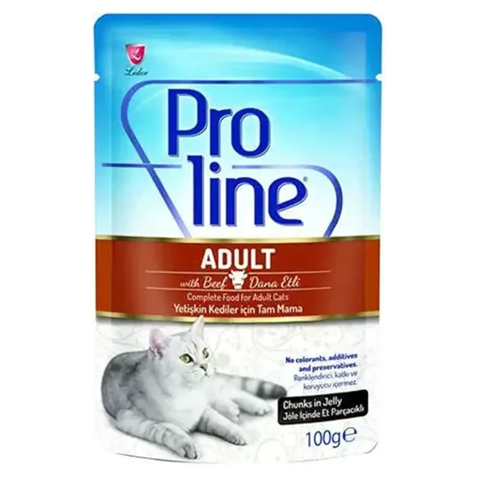 Proline Kedi Dana Etli Pouch Jelly Konserve 100 G