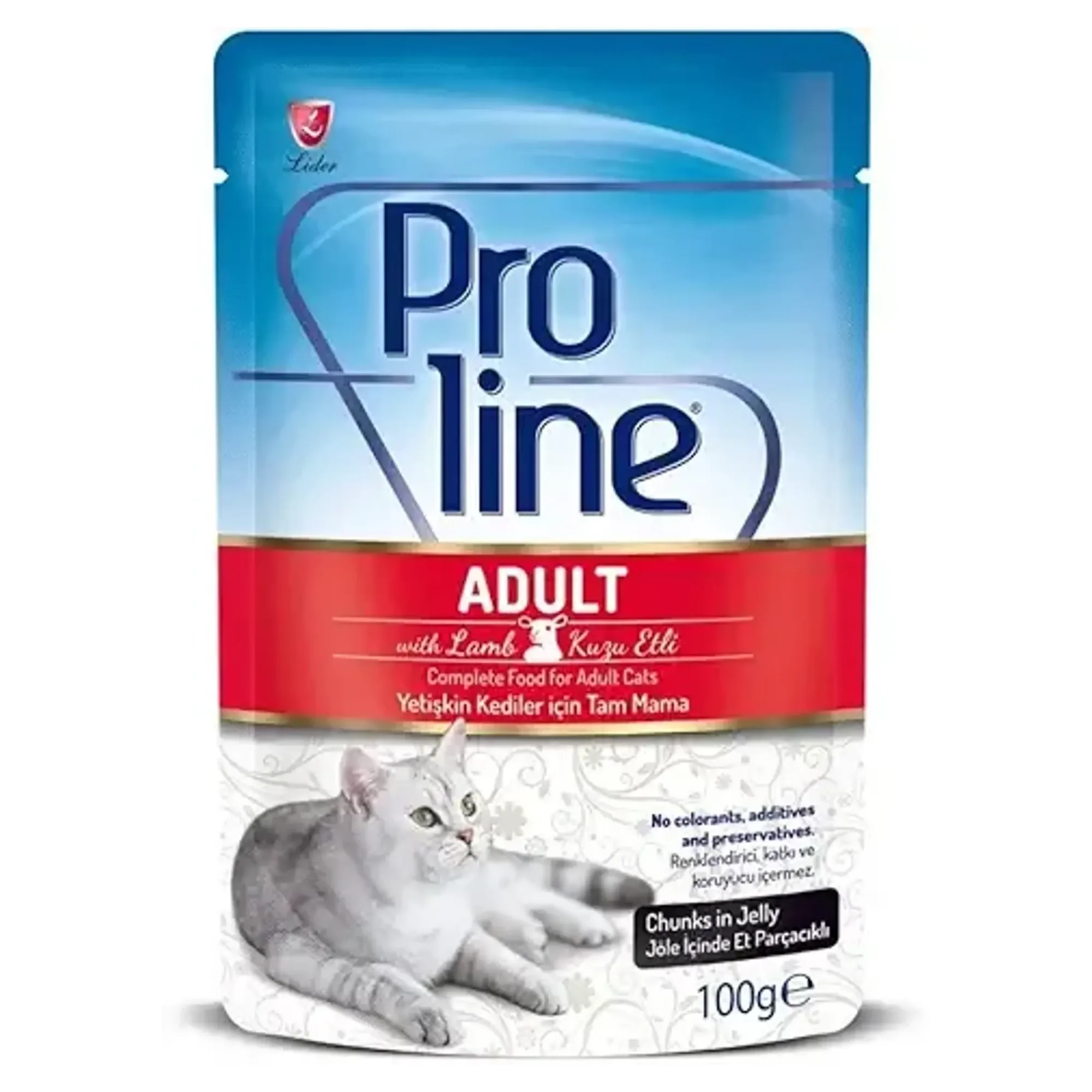 Proline Kedi Kuzu Etli Pouch Jelly Konserve 100 G