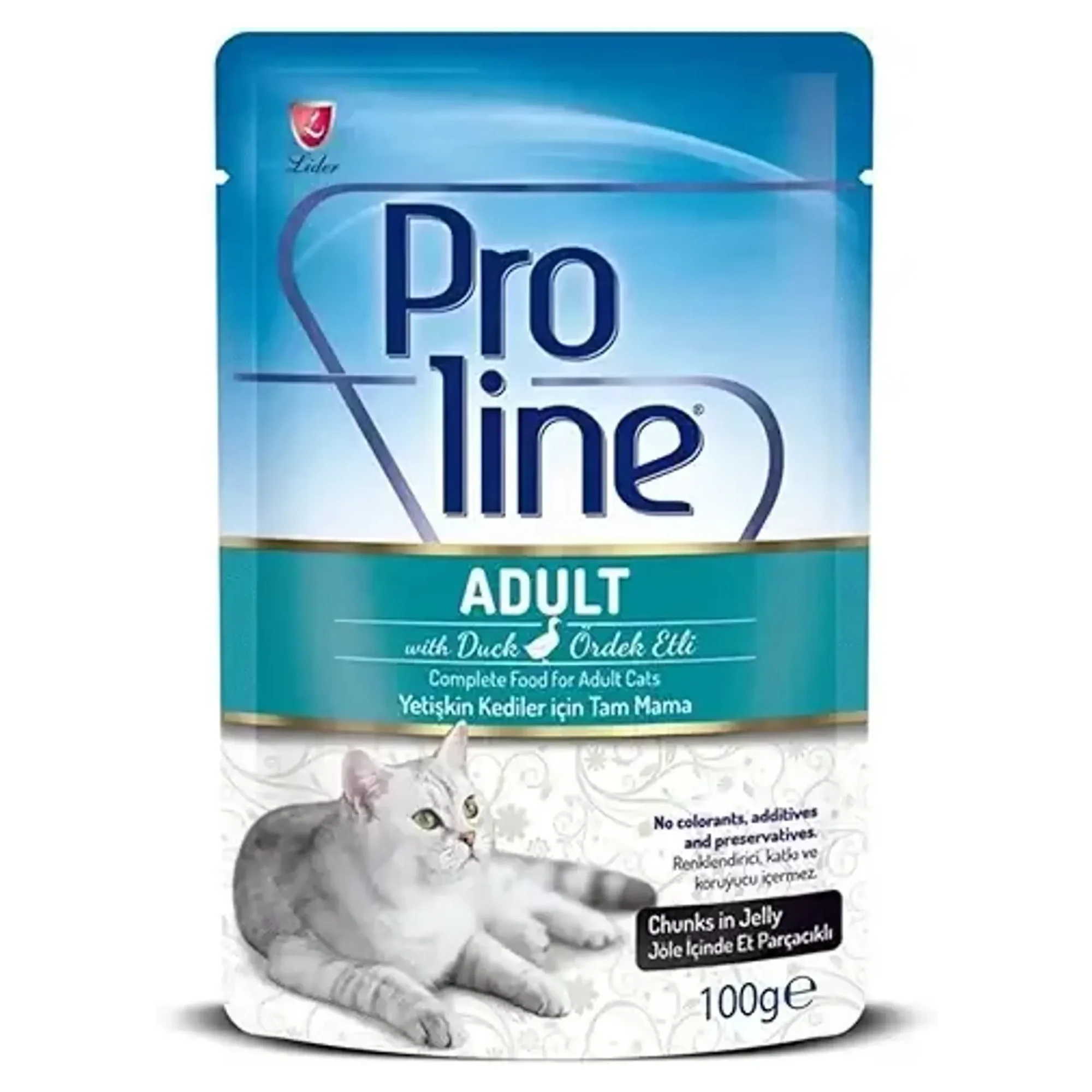 Proline Proline Kedi Ördekli Pouch Jelly Konserve 100 G