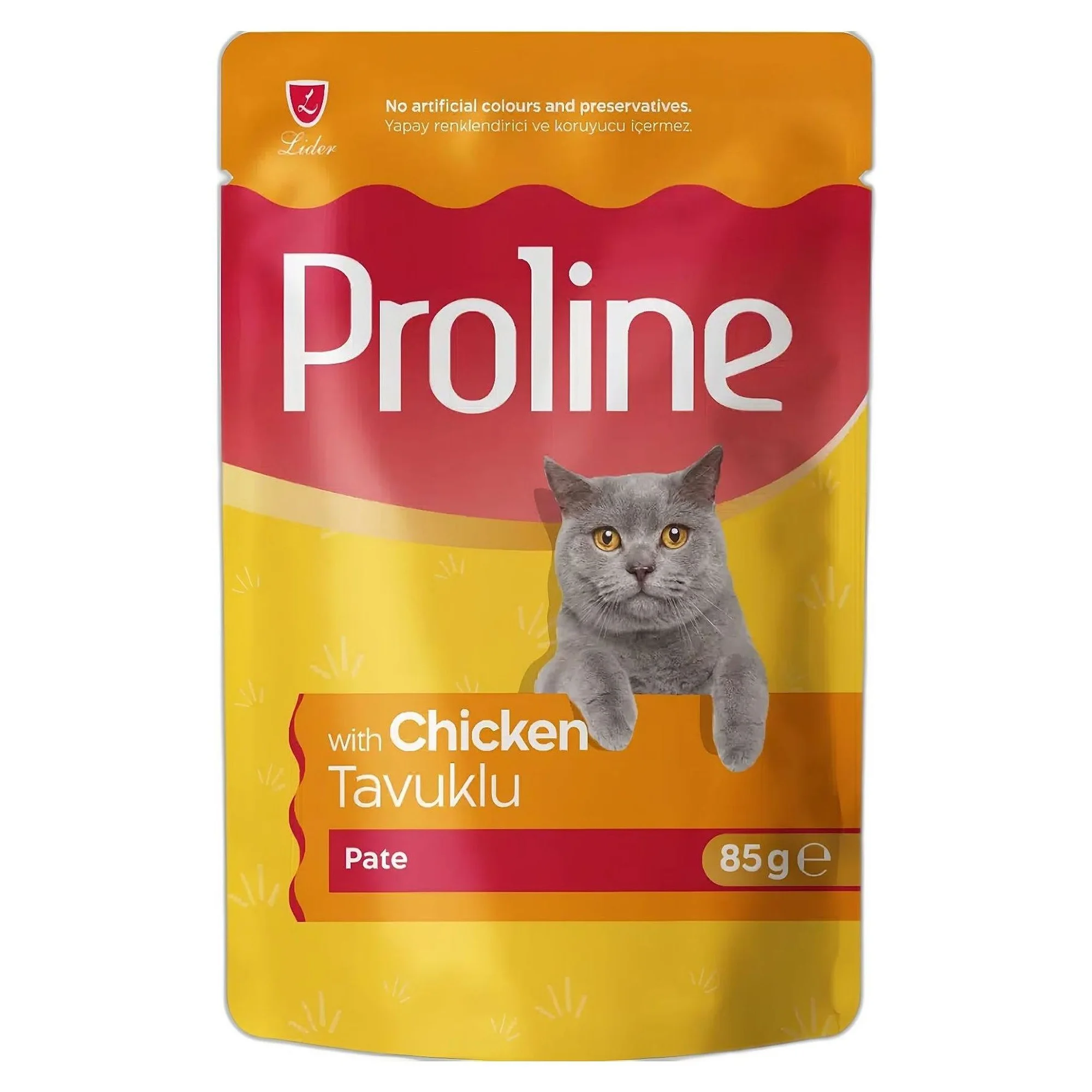 Proline Pouch Pate Tavuklu Yetişkin Kedi Maması 85 G